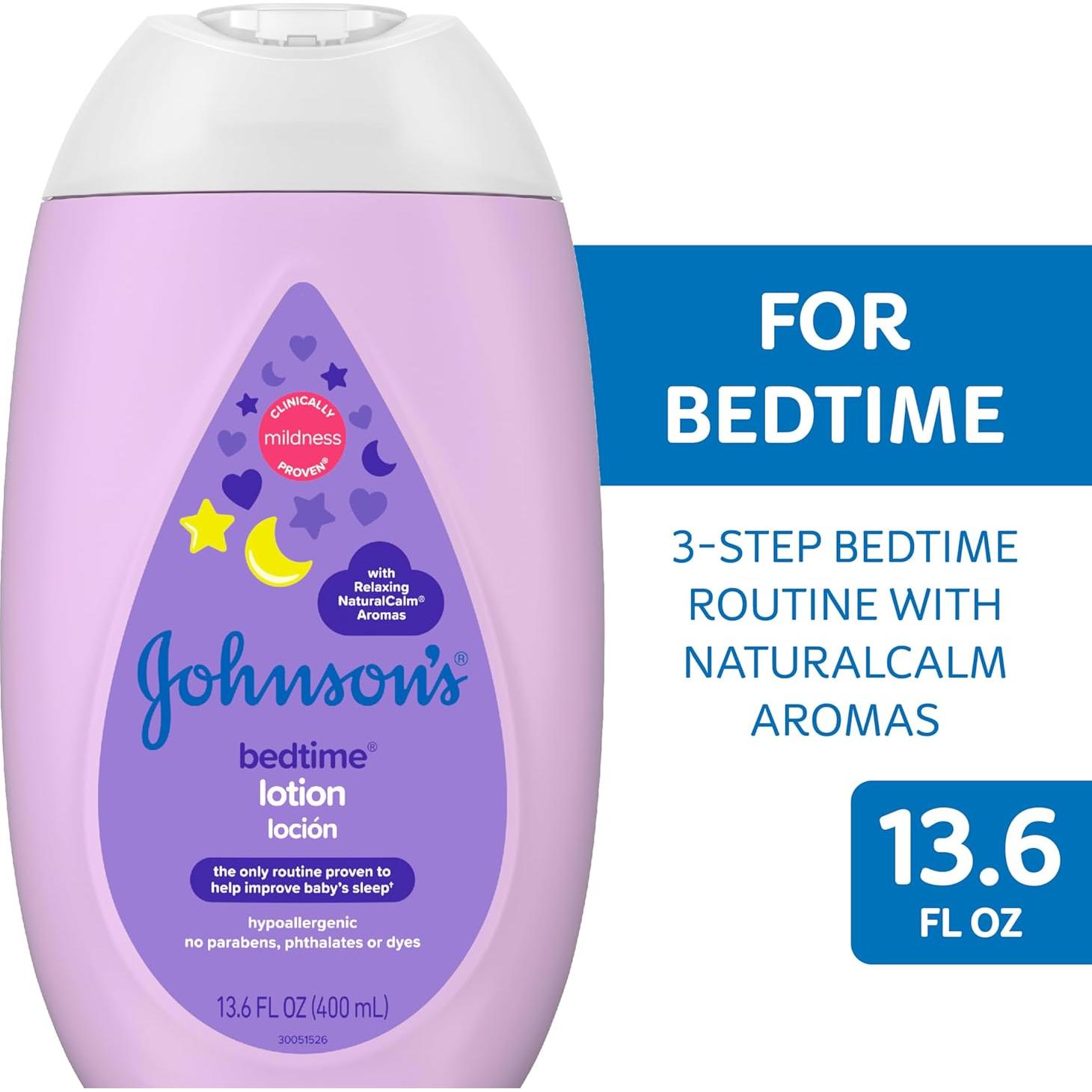 Loción Hidratante para Bebés Johnson's 402 ml NaturalCalm