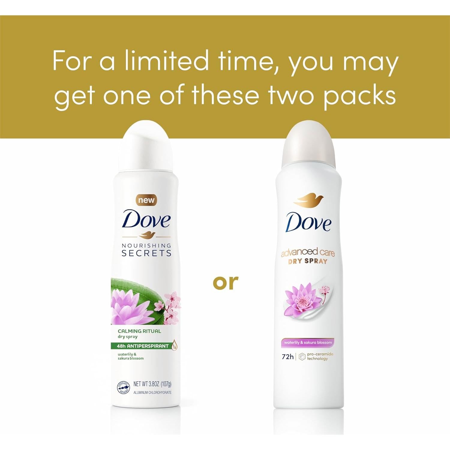 Desodorante Antitranspirante Dove Cuidado Avanzado 107.7 g