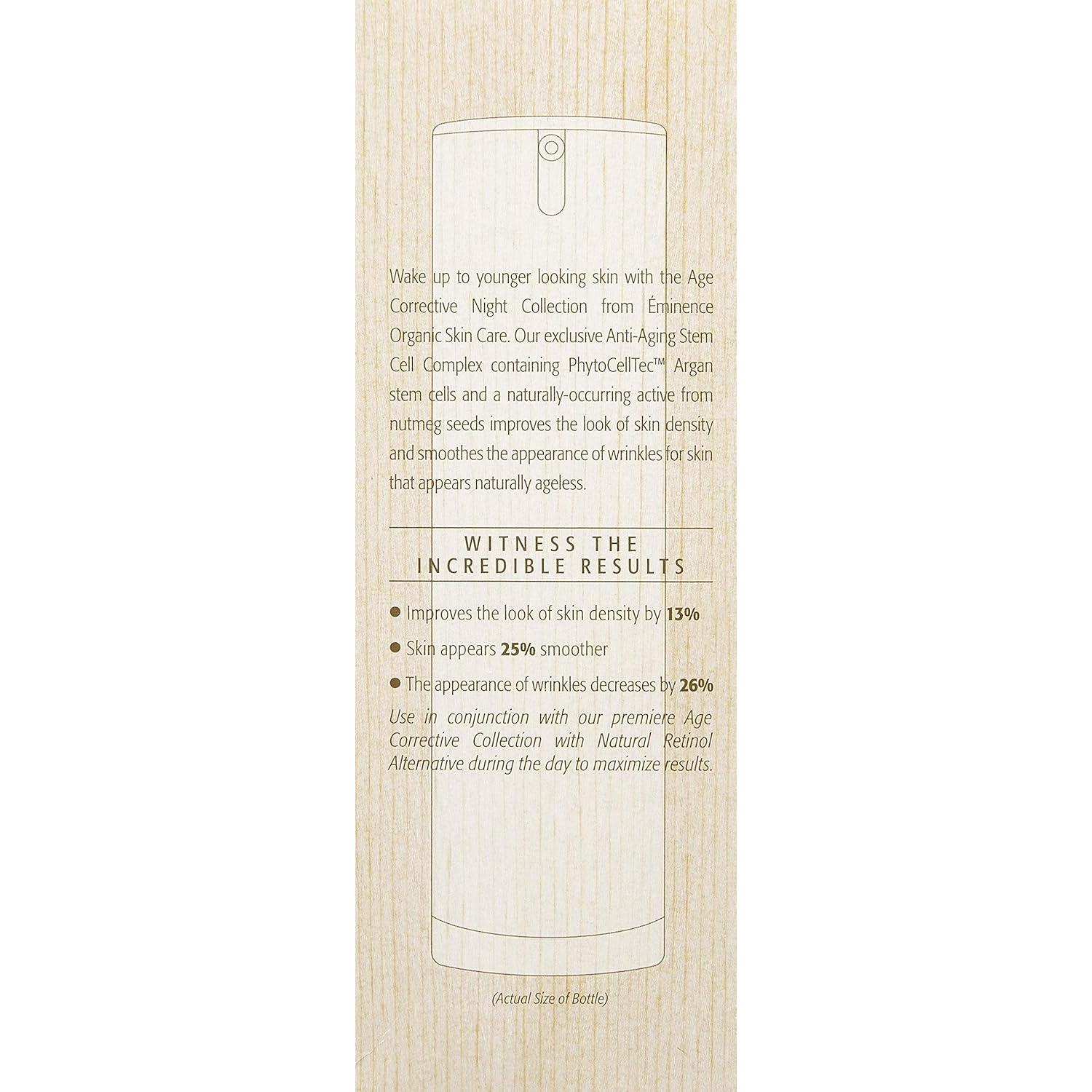 Crema de Ojos Nocturna Eminence Lavanda 30g Anti-Envejecimiento