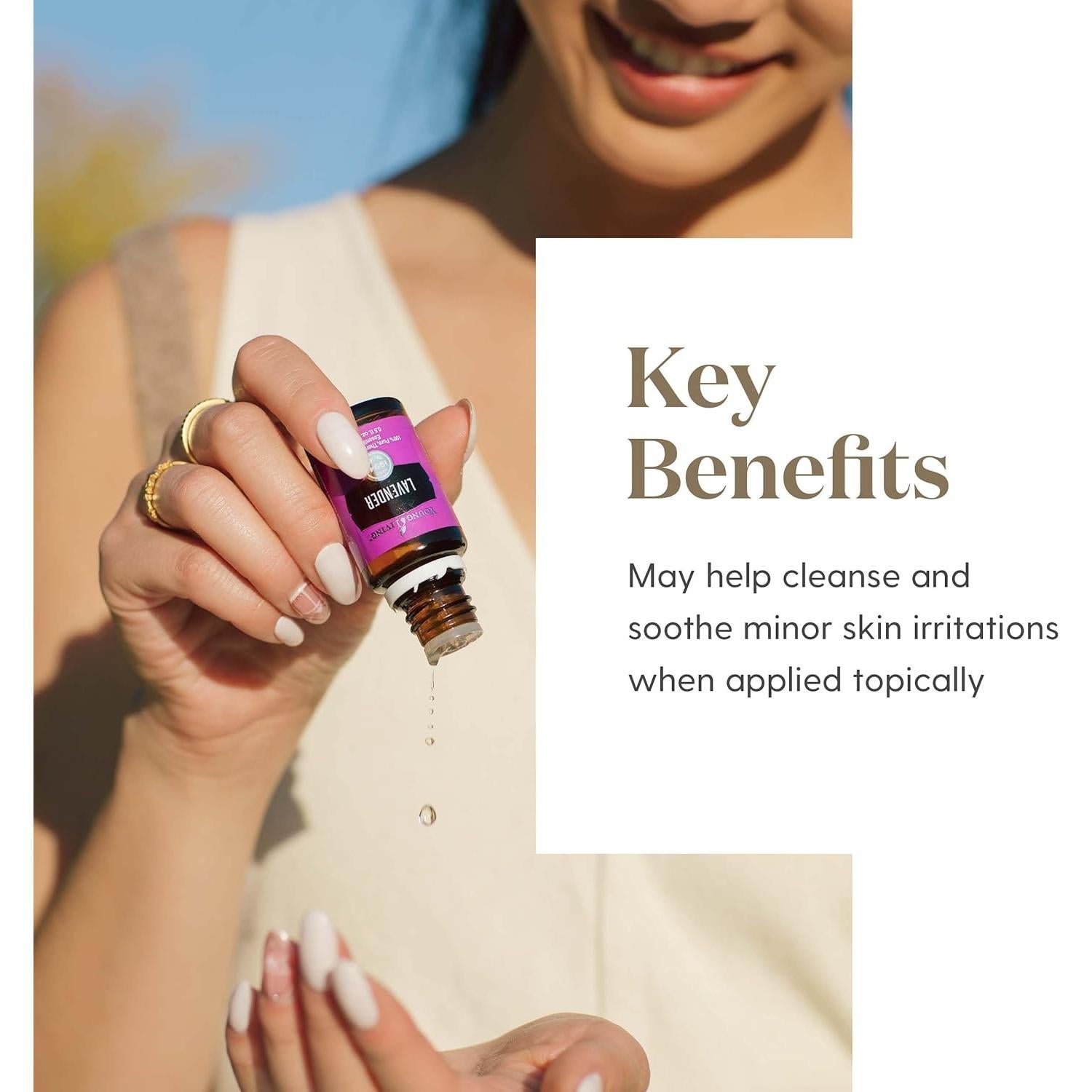 Aceite Esencial de Lavanda Young Living 5ml - Aromaterapia y Cuidado de la Piel