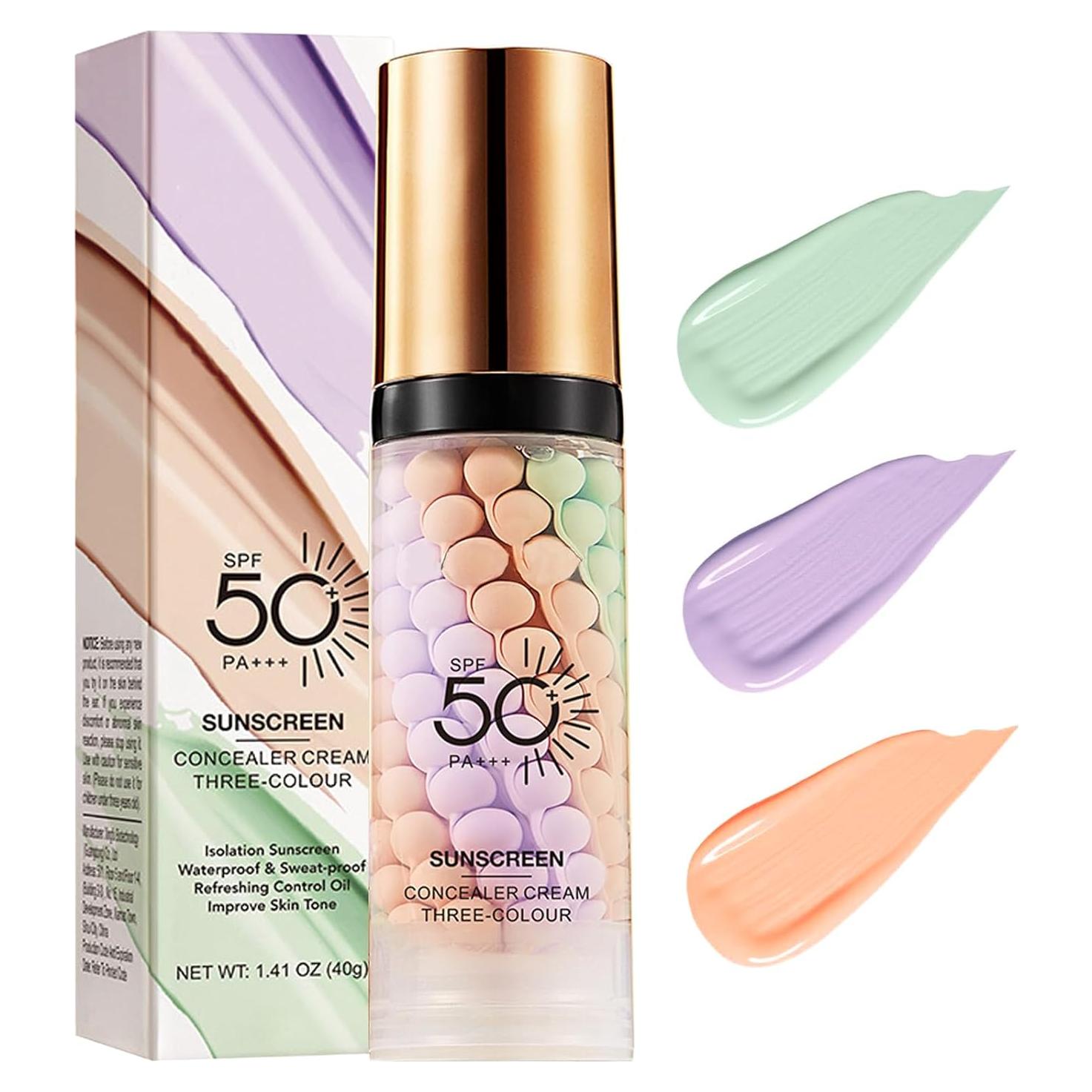 Base Maquillaje 3 en 1 Xiuxixu SPF 50 Hidratante 68g