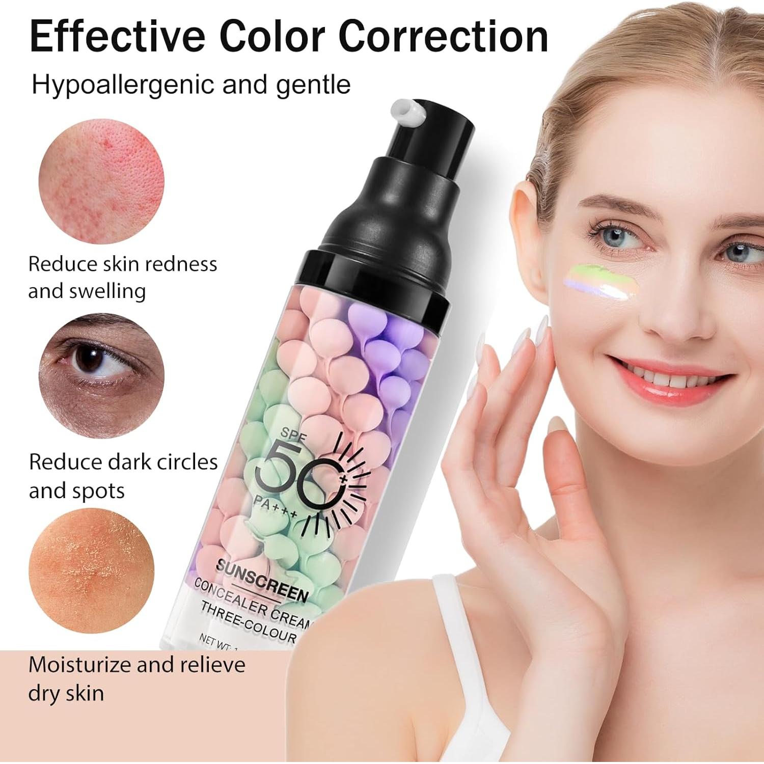 Base Maquillaje 3 en 1 Xiuxixu SPF 50 Hidratante 68g