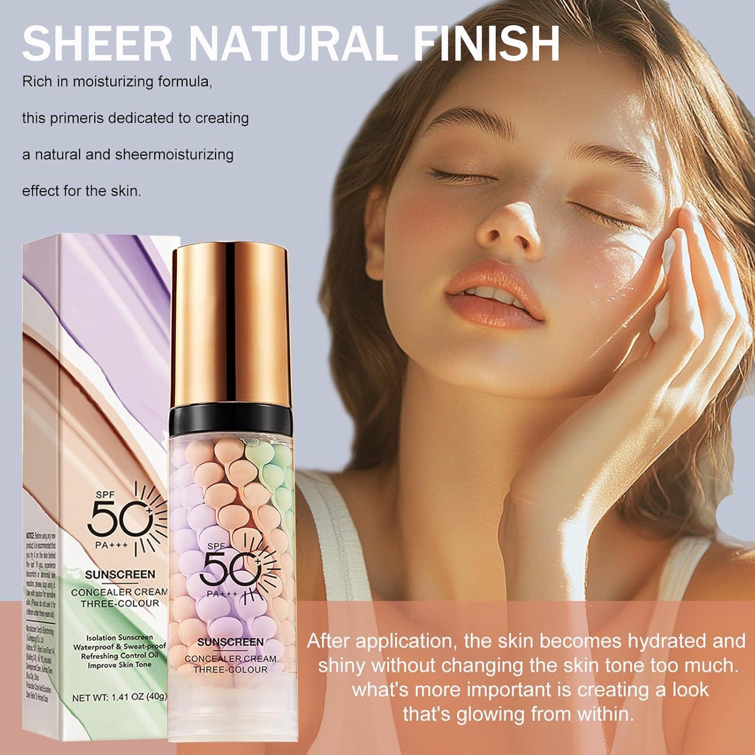 Base Maquillaje 3 en 1 Xiuxixu SPF 50 Hidratante 68g