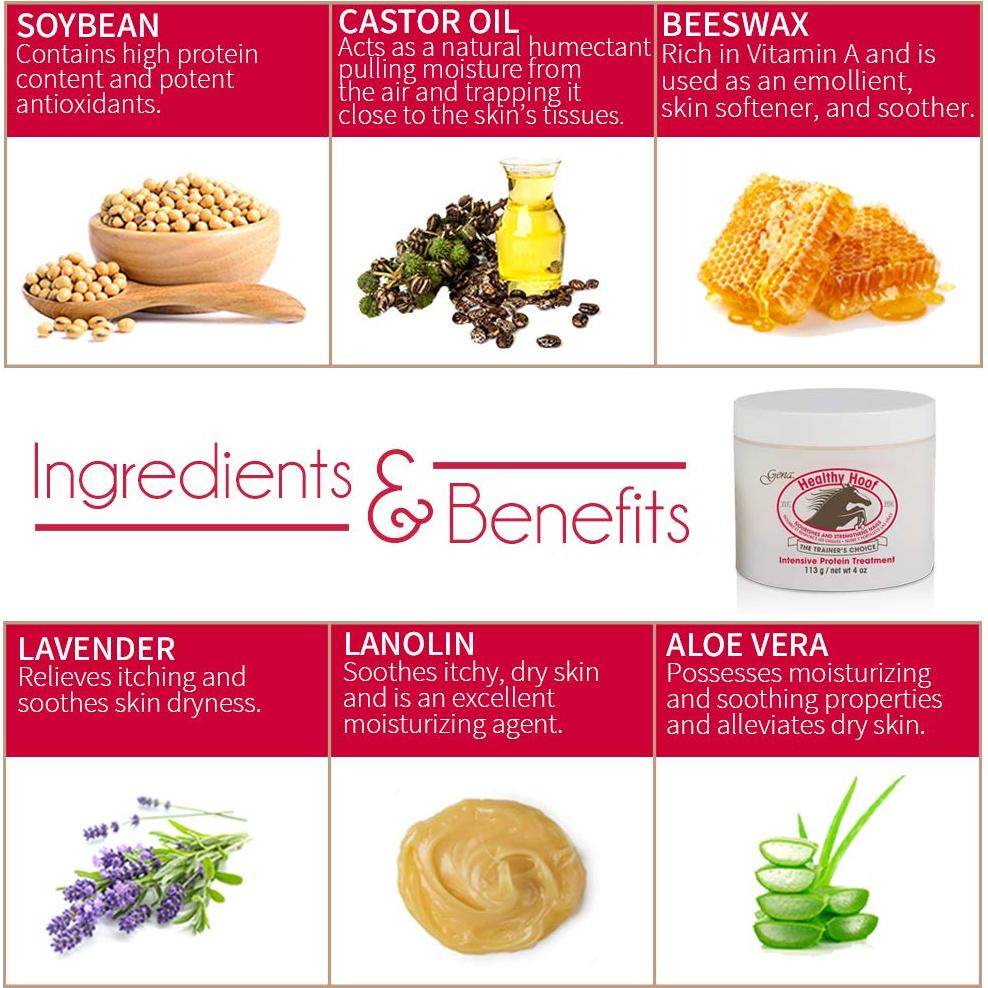 Crema Gena Healthy Hoof 113.4 g - Cuidado de Uñas y Cutículas