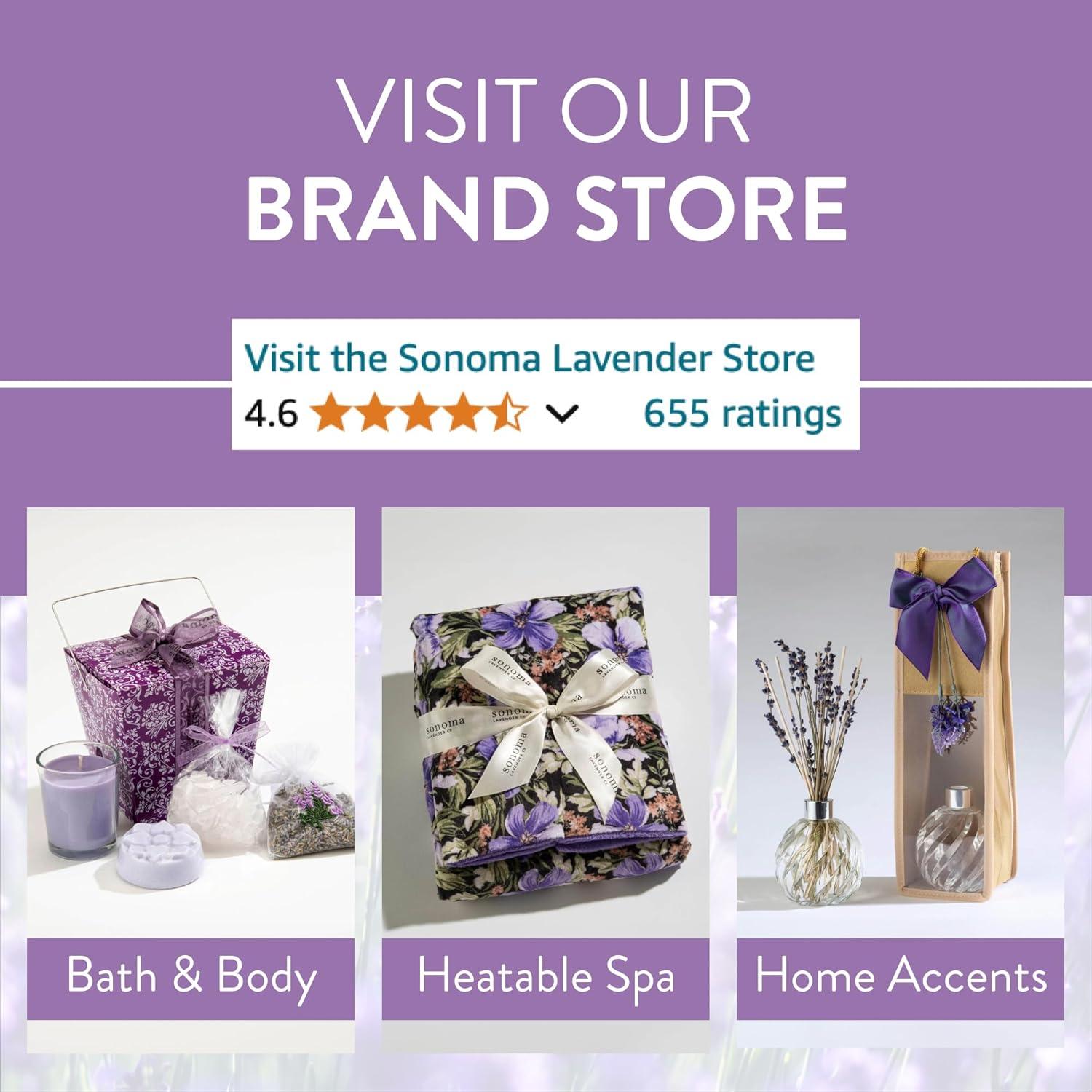 Sal de Baño de Lavanda Sonoma 453.6g - Alivio del Estrés