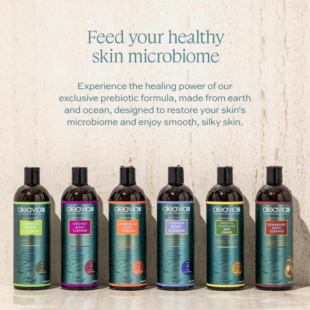 Jabón Corporal Orgánico Aleavia Lavanda 453.6 g - Prebióticos