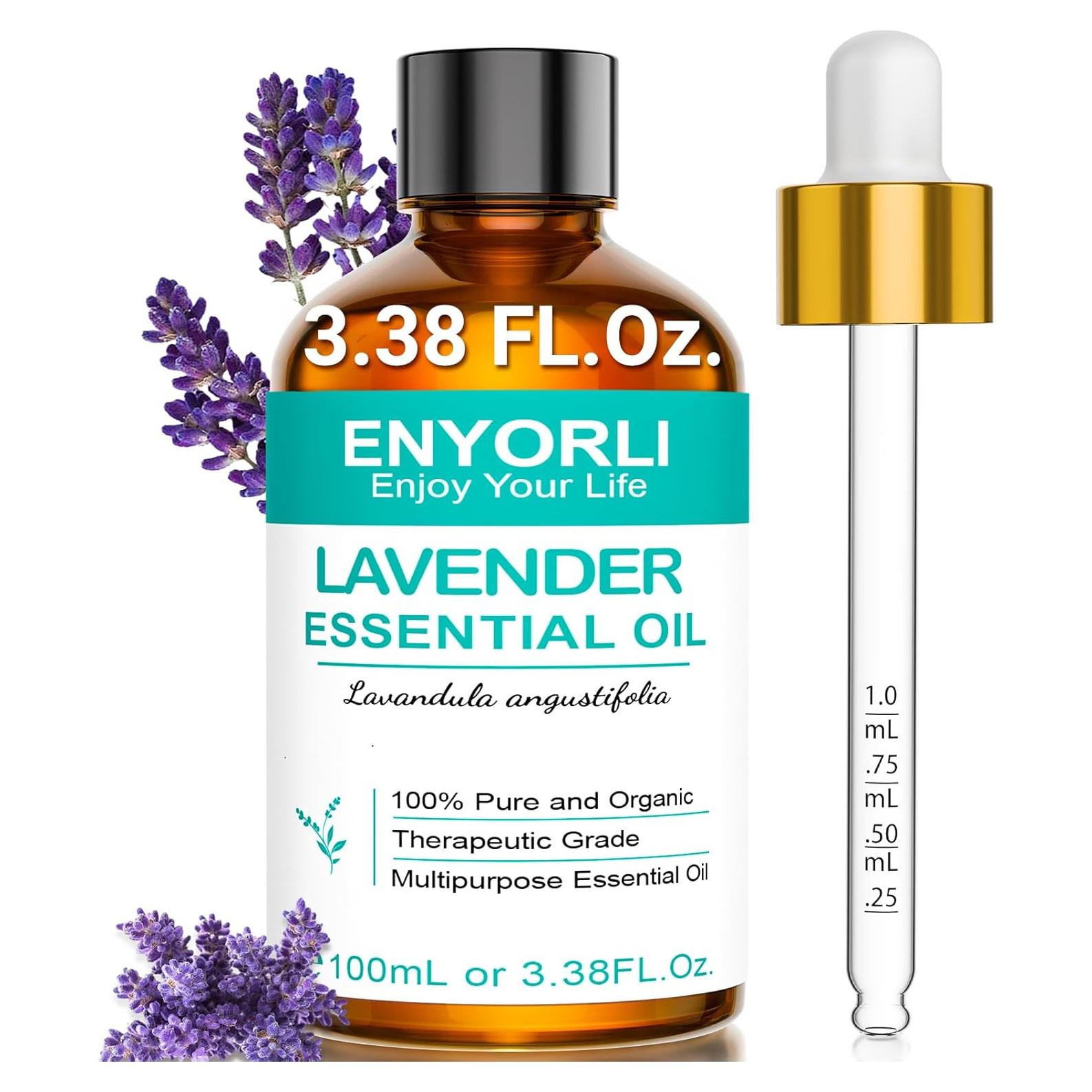 Aceite Esencial de Lavanda 100% Puro ENYORLI 100 ml
