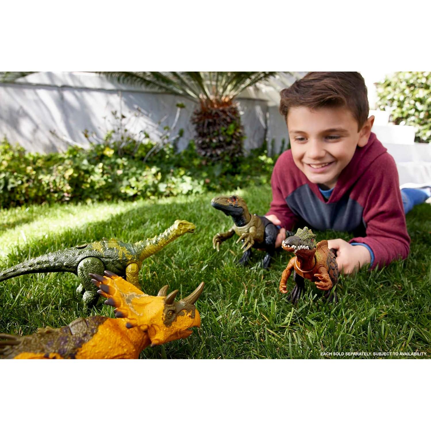 Juguete Dinosaurio Mattel Jurassic World Nigersaurus con Sonido