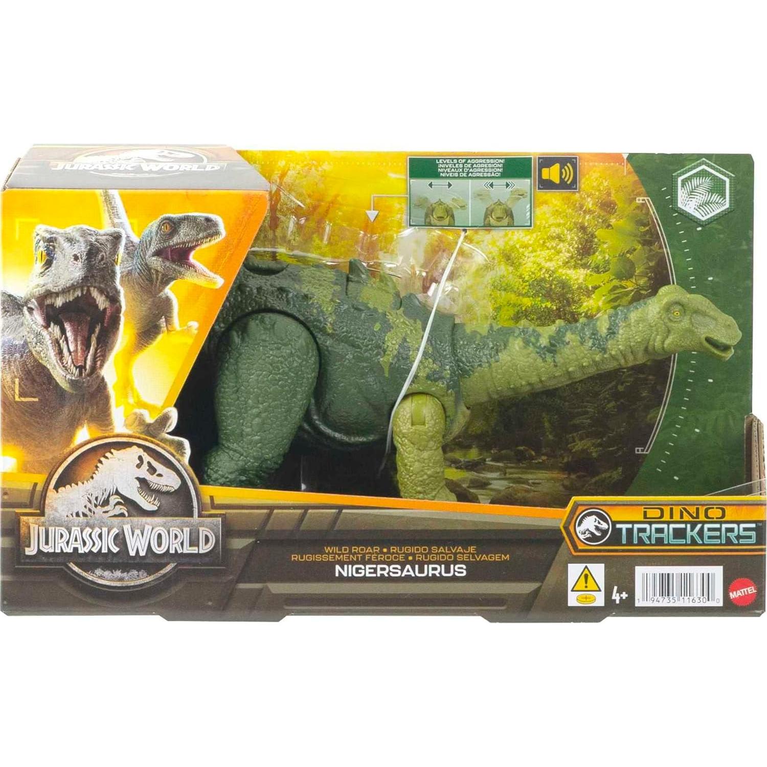 Juguete Dinosaurio Mattel Jurassic World Nigersaurus con Sonido
