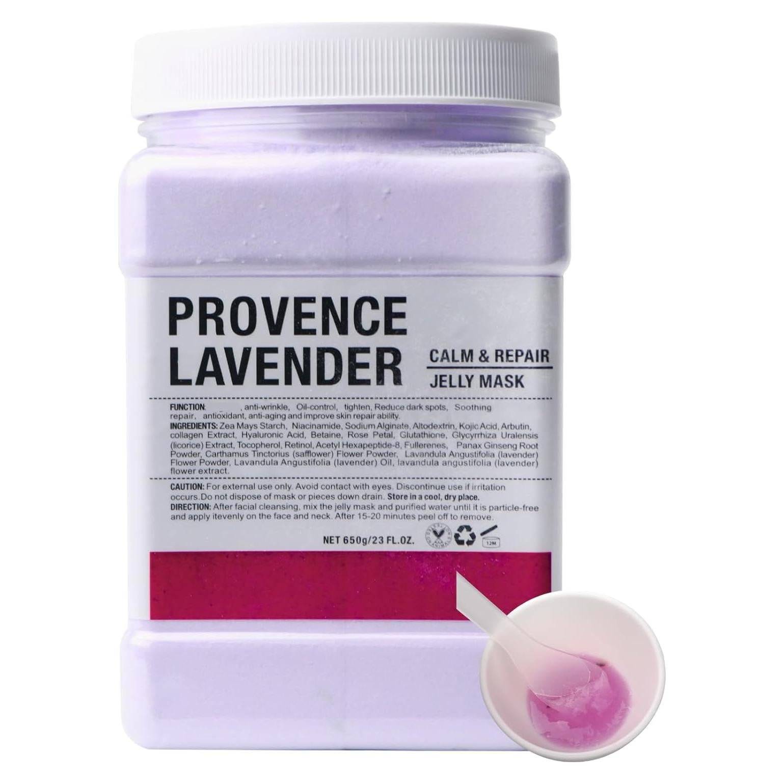Mascarilla Facial en Polvo Vann Skin Colágeno Lavanda 150g