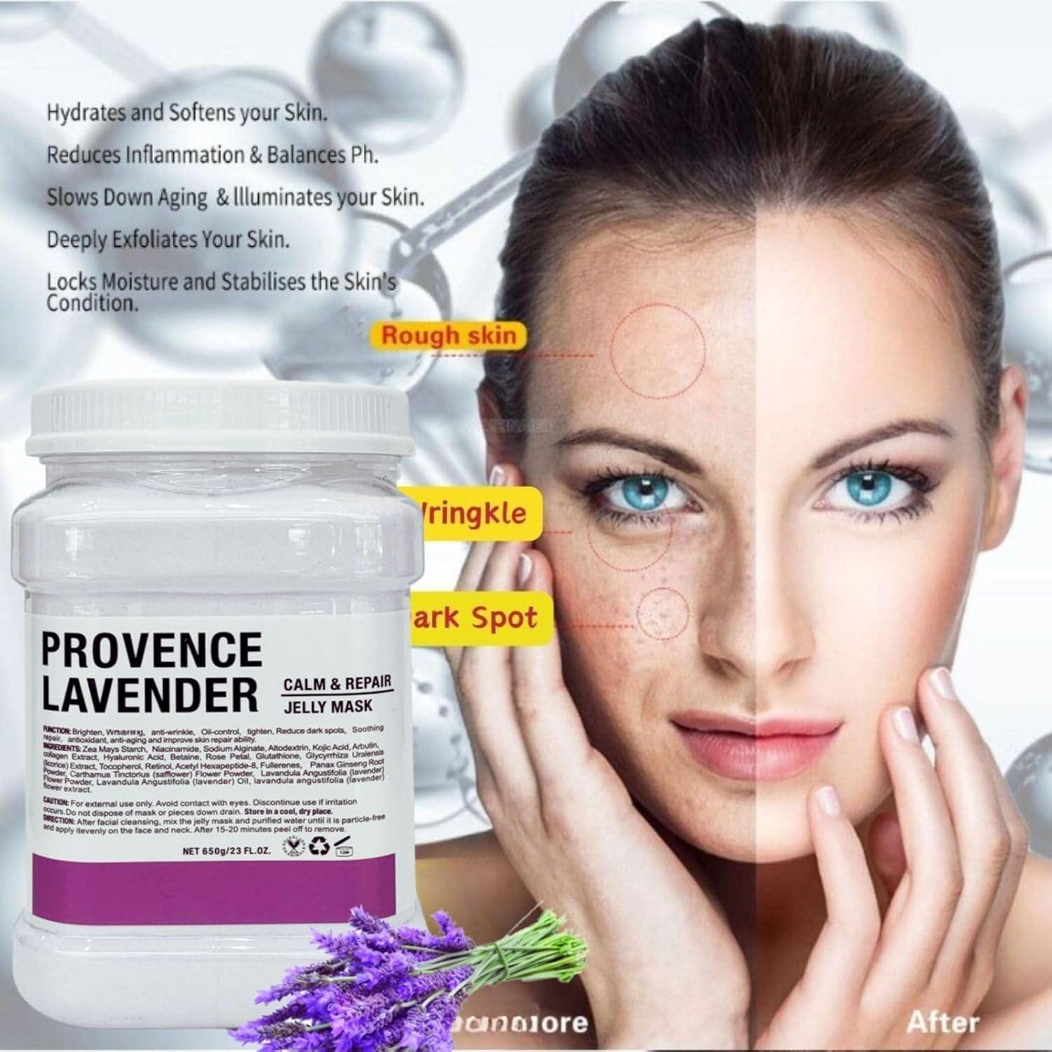 Mascarilla Facial en Polvo Vann Skin Colágeno Lavanda 150g