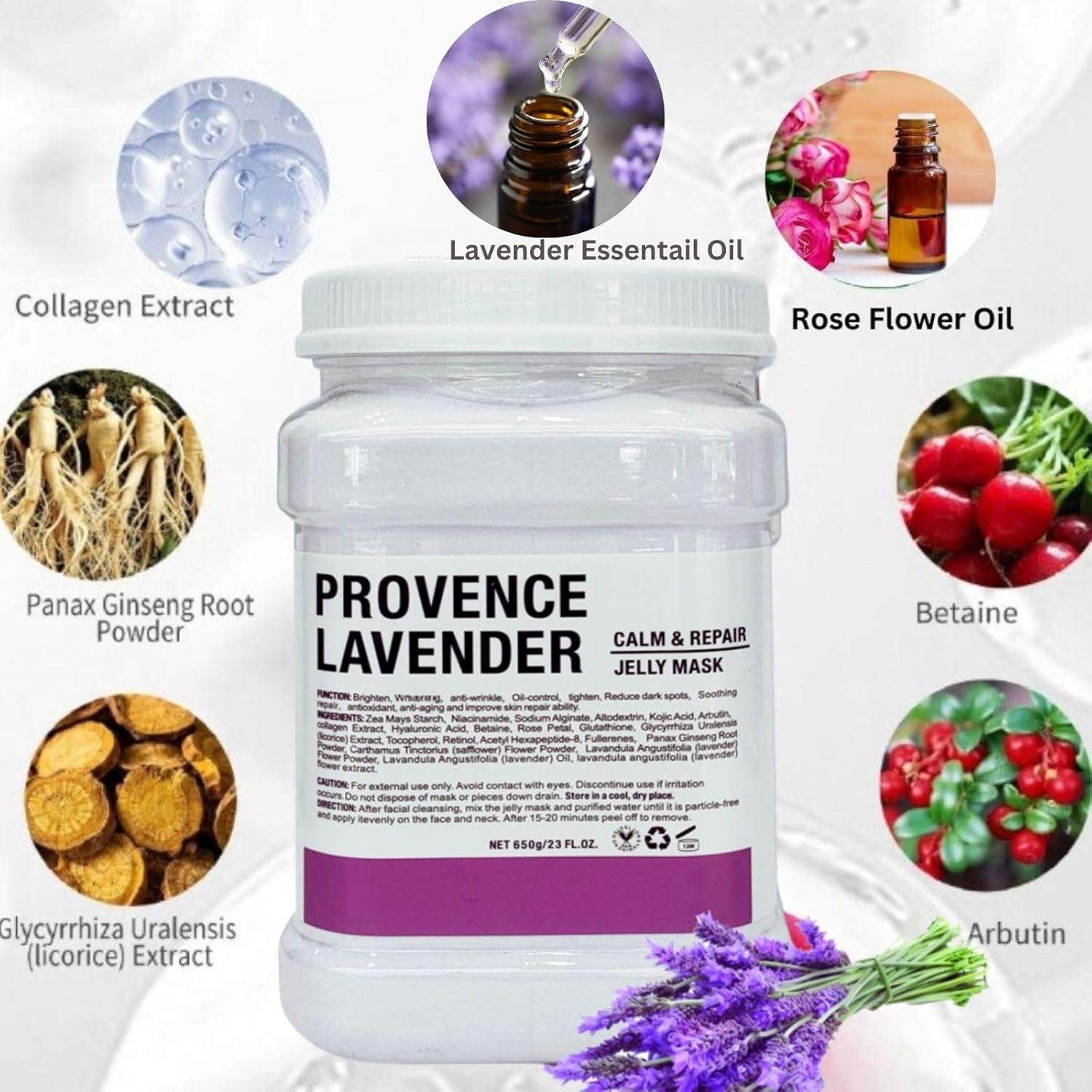 Mascarilla Facial en Polvo Vann Skin Colágeno Lavanda 150g