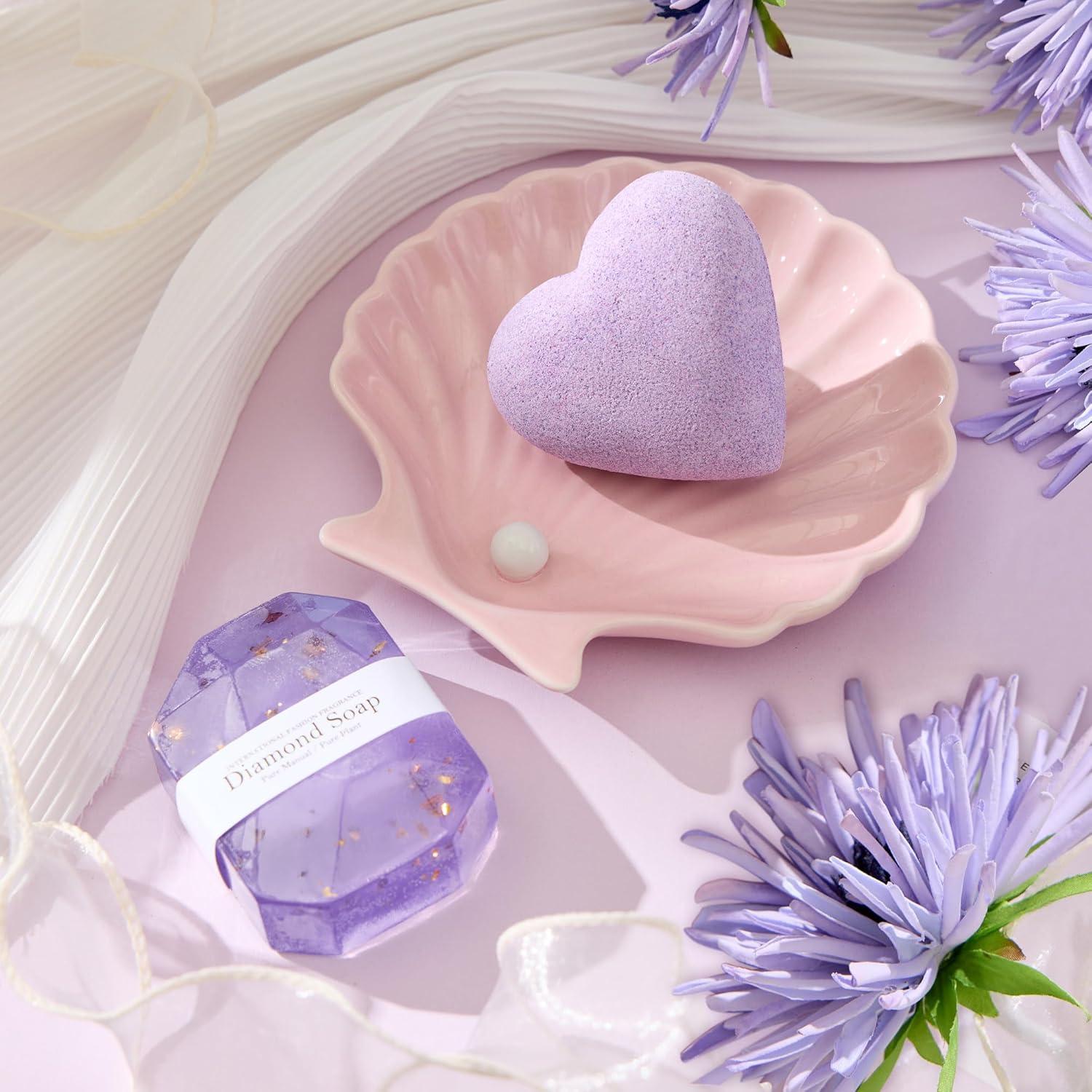 Canasta de Spa Relajante LE CADEAU para Mujeres - Lavanda