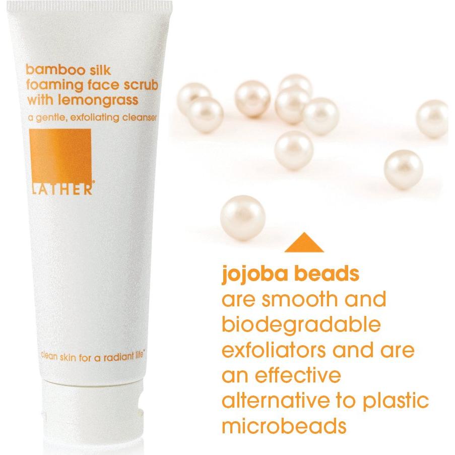 LATHER Limpiador Facial Espumoso de Seda de Bambú 118 ml - Piel Grasa