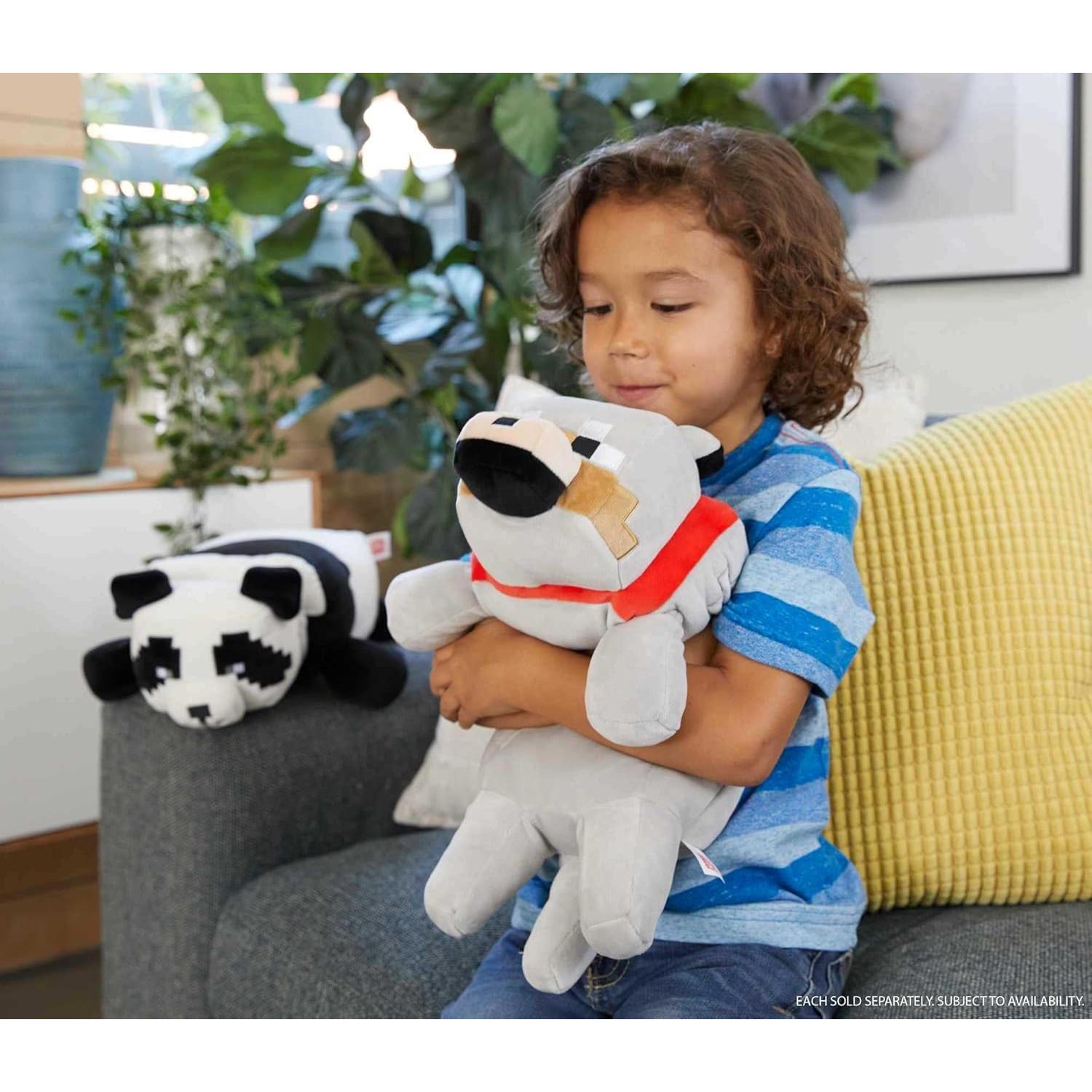 Figura de Peluche Panda Mattel Minecraft 30 cm Juguete Coleccionable