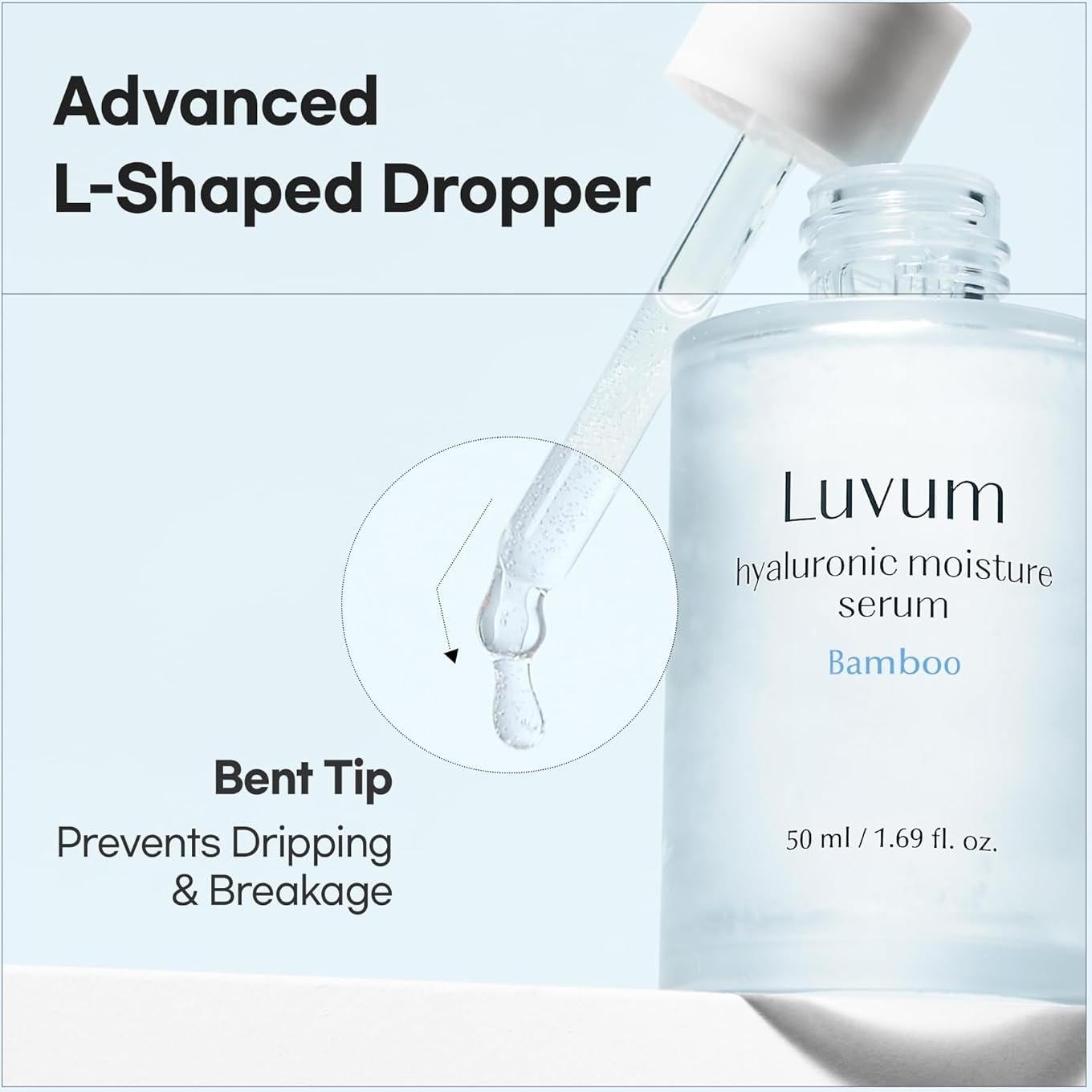 Suero Hidratante Luvum Ácido Hialurónico 30 ml Bambú