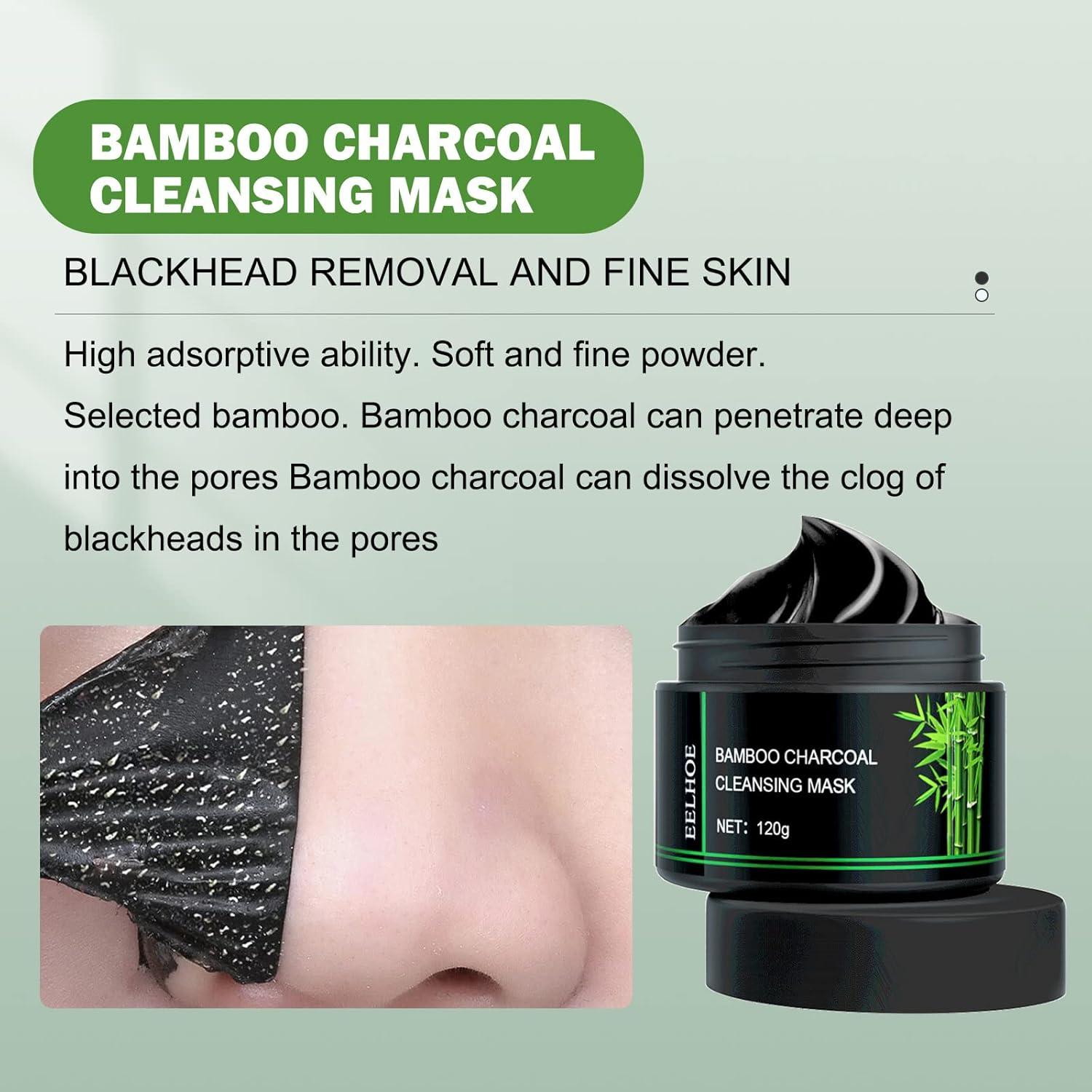 Mascarilla Facial Peel Off Wishstream - Carbón de Bambú 140g