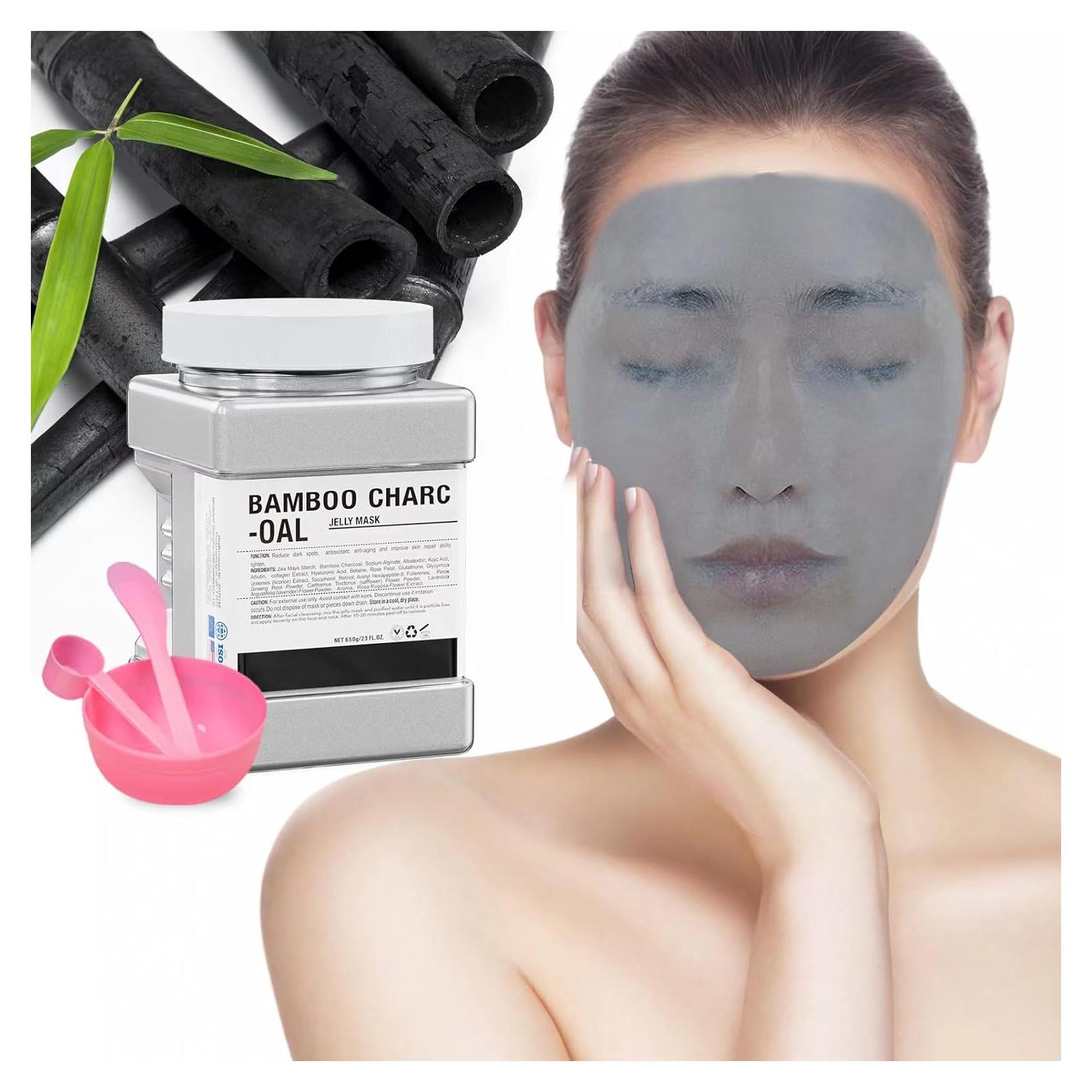 Máscara de Gel de Carbón de Bambú Truvenum 680 ml Hidratante