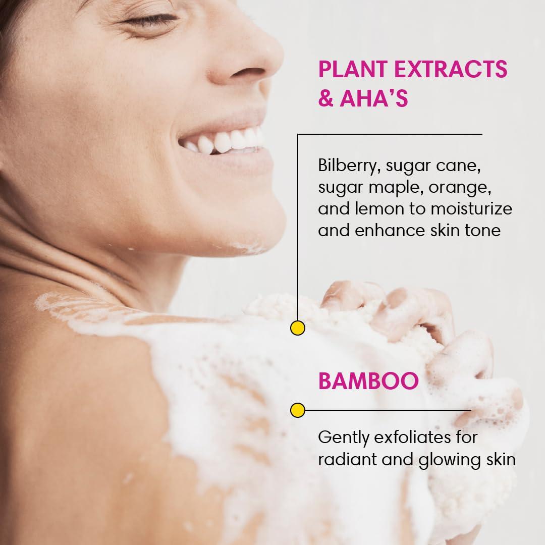 Exfoliante Corporal de Bambú ShiKai 170 g - Detox Latte Vainilla