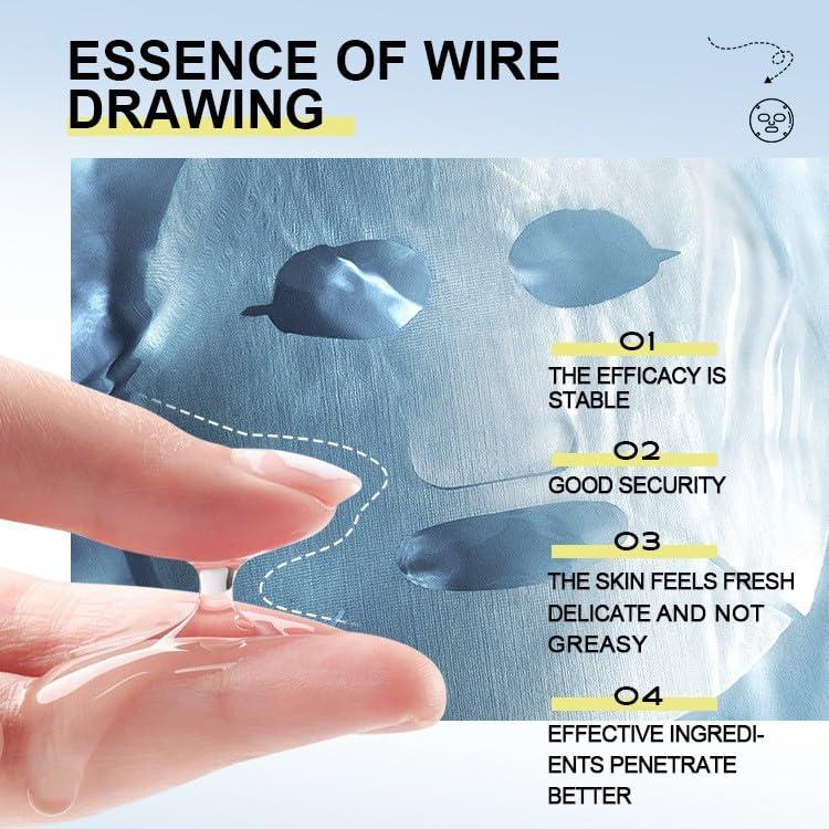 Paquete de 40 mascarillas faciales Meleell colágeno hidratante