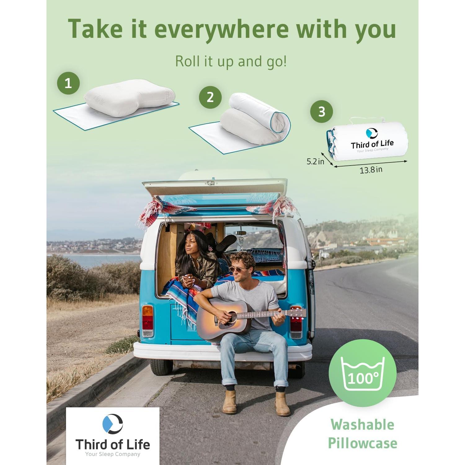 Cojín Cervical Third of Life Aloe Vera Espuma Viscoelástica