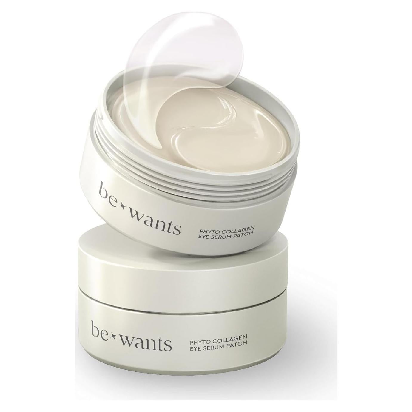 Parches para Ojos Hinchados Bewants con Colágeno Vegano - 120 Piezas