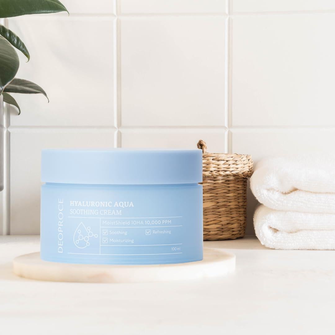 Crema Hidratante Calmante Deoproce 100ml Ácido Hialurónico