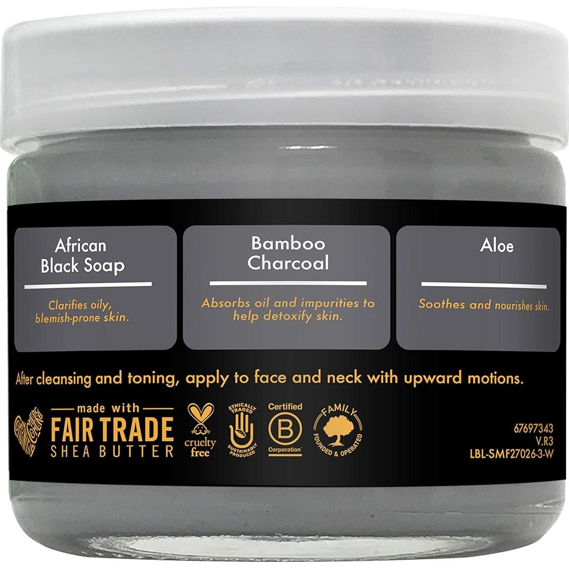 Hidratante Facial Gel Shea Moisture Jabón Negro 56.7 g