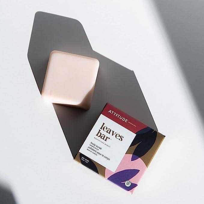 Exfoliante Corporal Vegano ATTITUDE Sándalo 100g - Natural