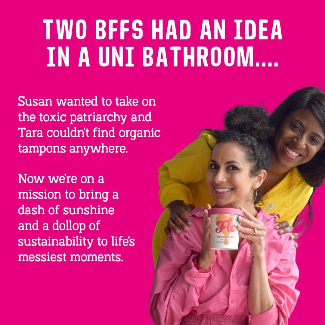 Compresas de Bambú FLO Ultra-Finas para el Día - 88 Unidades