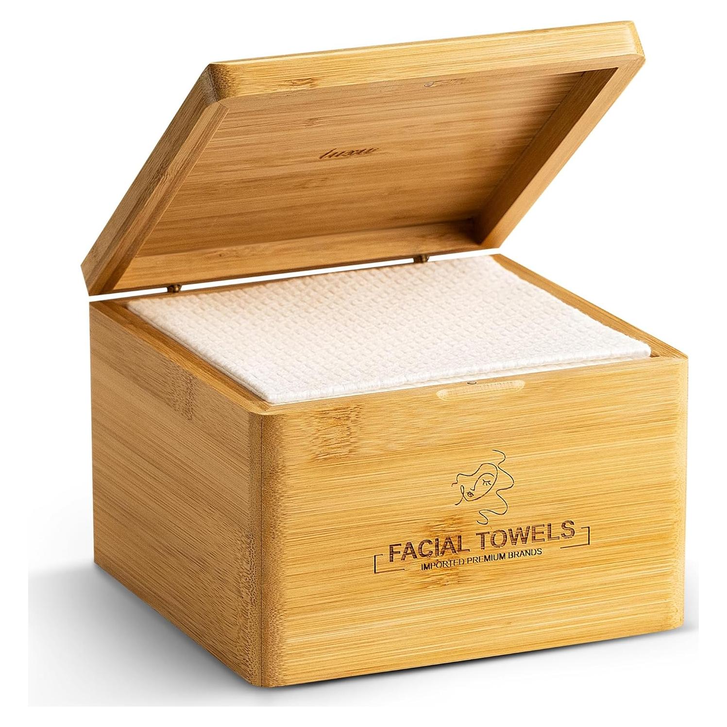 Toallas Faciales Desechables LUXU - 60 Unidades Ecológicas