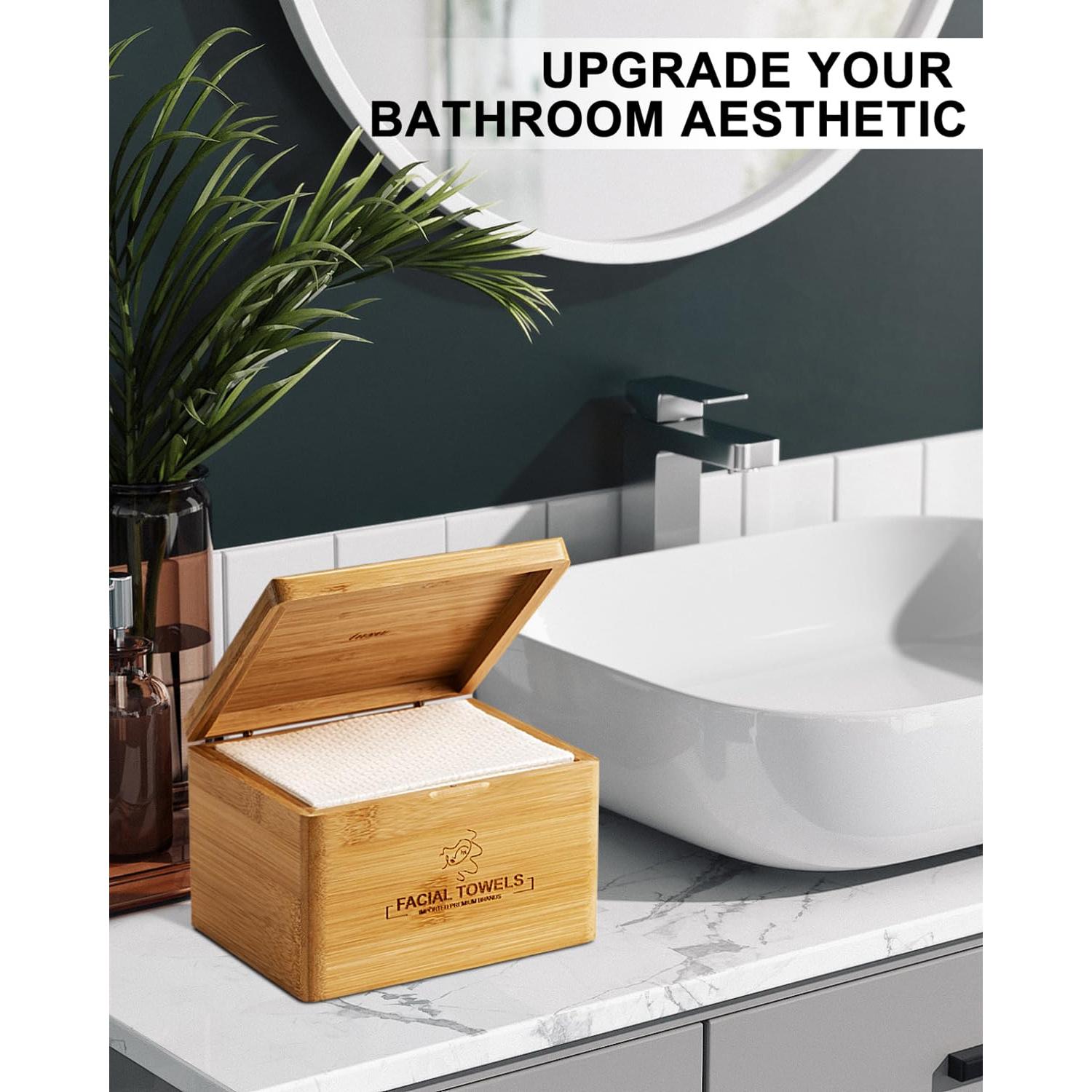 Toallas Faciales Desechables LUXU - 60 Unidades Ecológicas