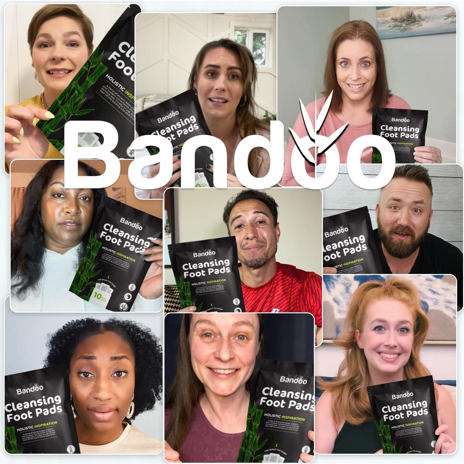 Almohadillas Limpiadoras para Pies Bandoo - 30 Unidades