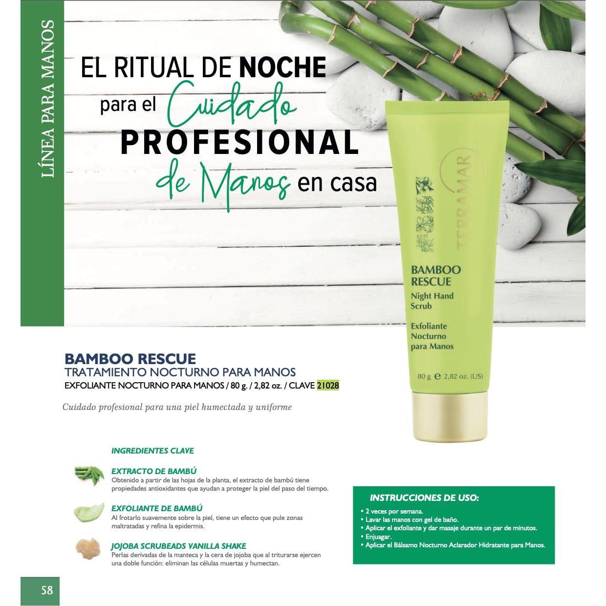 Bálsamo de Mano Blanqueador Terramar - Hidratante Nocturno 80 g