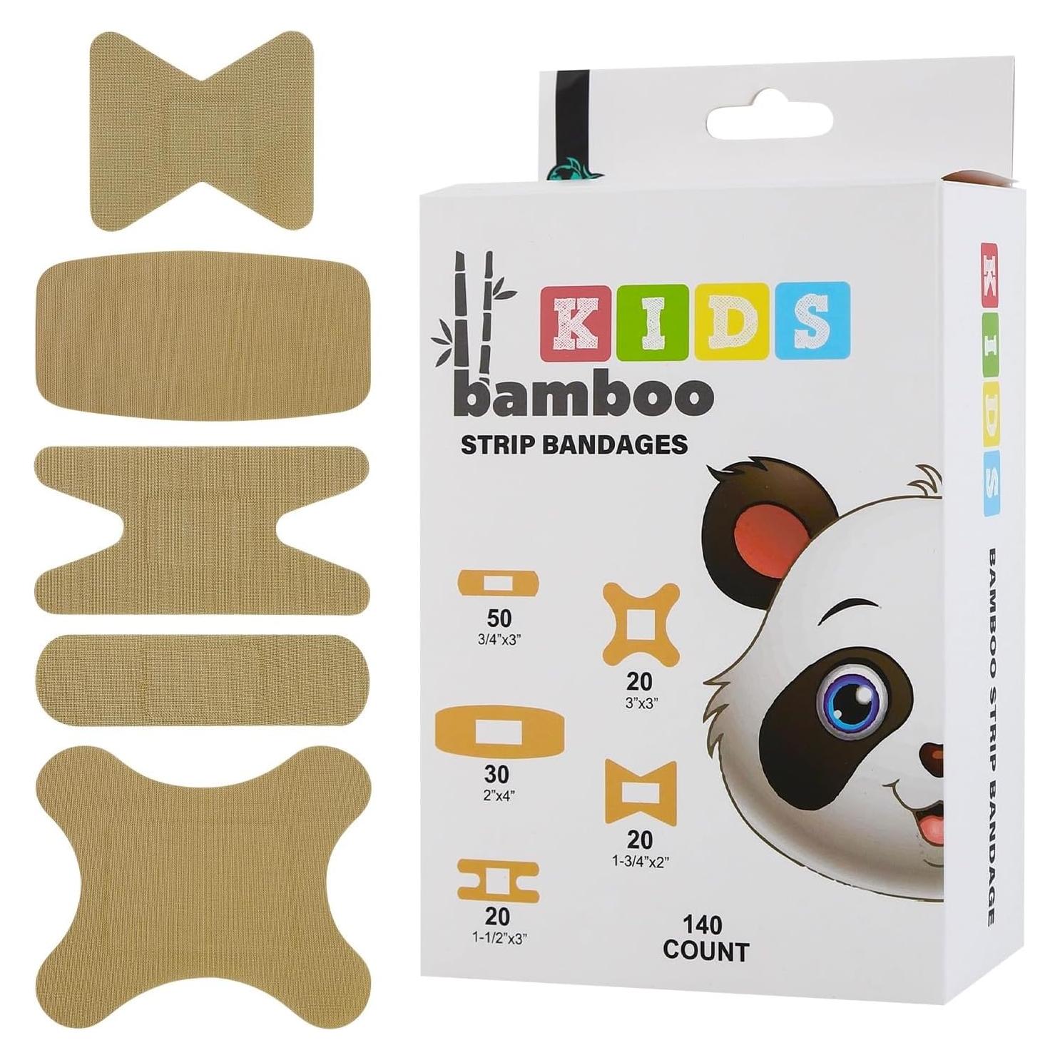 Tiritas de Bambú Ecofrenzy 140 Unidades Hipoalergénicas