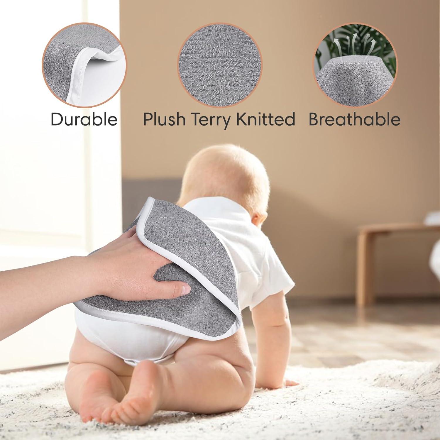 Toallitas de Baño Orgánicas Reutilizables Cagreex 6 Unidades 25.4 cm