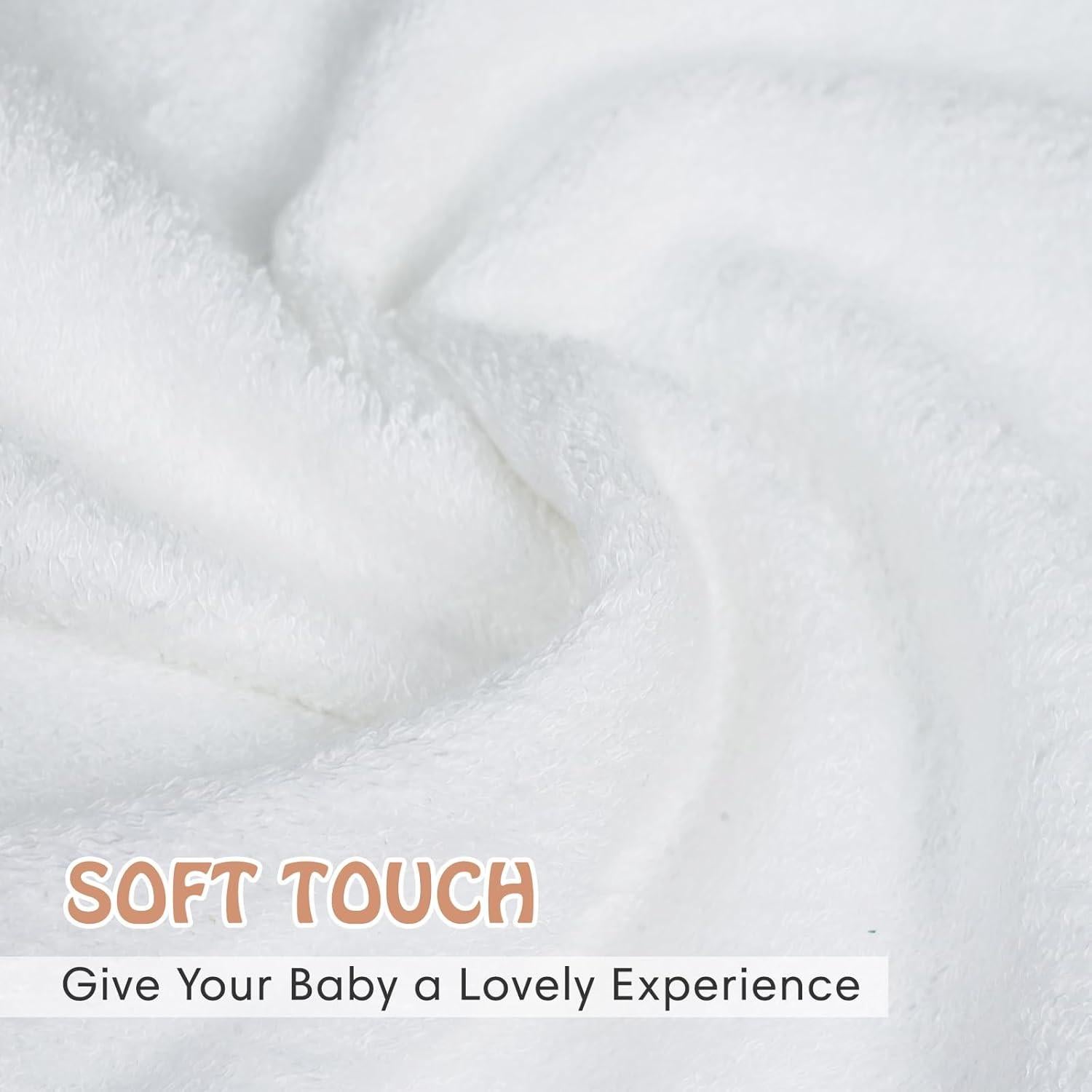 Toallitas de Baño Orgánicas Reutilizables Cagreex 6 Unidades 25.4 cm