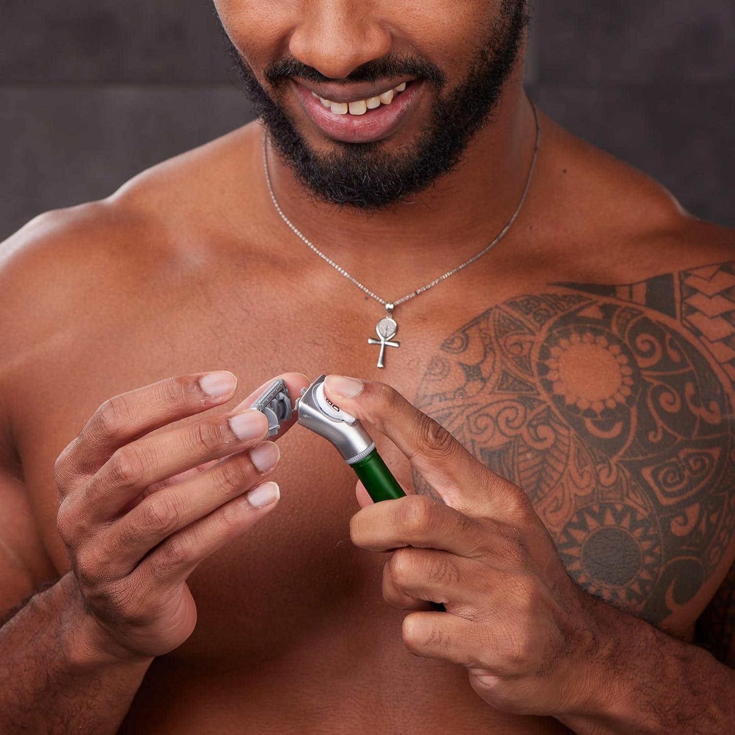 Recambios de cuchillas de afeitar Bulldog para hombres - 4 unidades