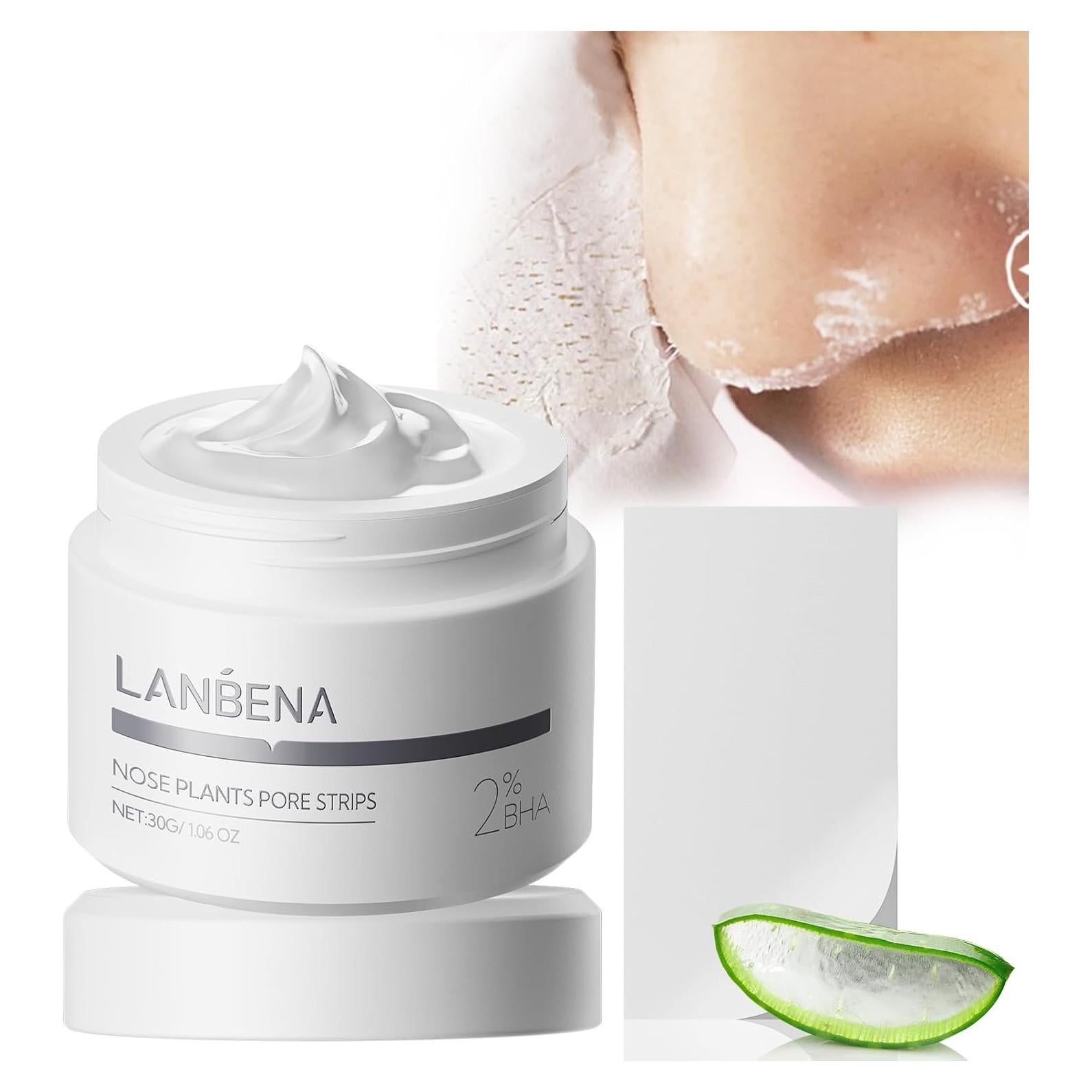 Tiras para Poros Nasales LANBENA 2.0 con Ácido Salicílico