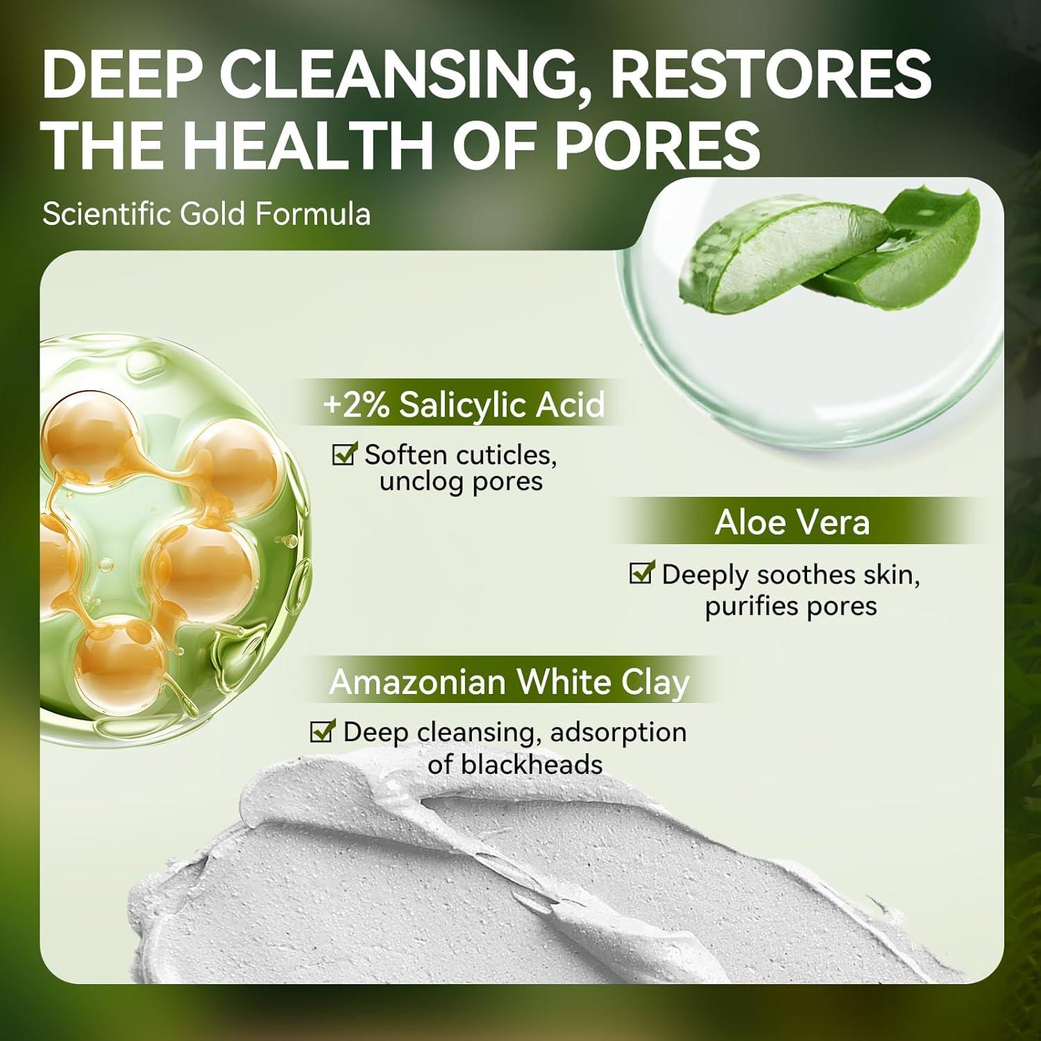 Tiras para Poros Nasales LANBENA 2.0 con Ácido Salicílico