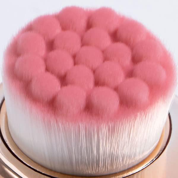 Cepillo Facial Beomeen 2 en 1 Exfoliante de Silicona Oro