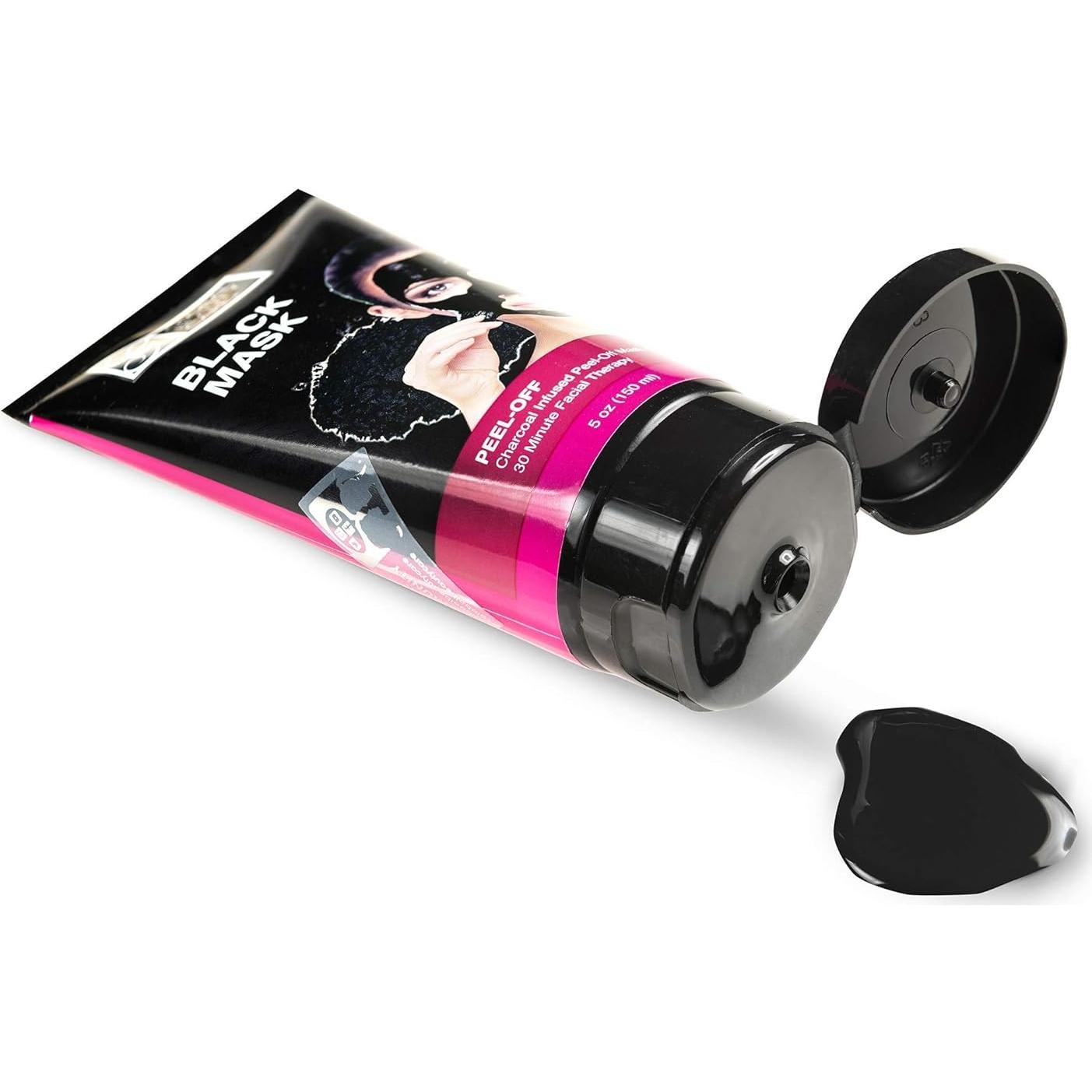 Máscara Peel-Off Negra Global Beauty Care 150 ml con Carbón