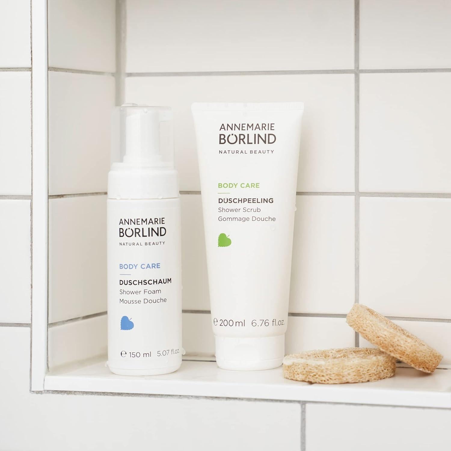 Exfoliante de Ducha ANNEMARIE BÖRLIND 200 ml - Natural y Vegano