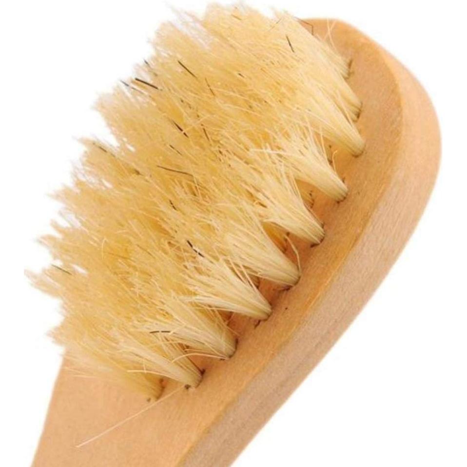 Cepillo Facial Exfoliante Zhiyihome de Cerdas Naturales - 2 Piezas