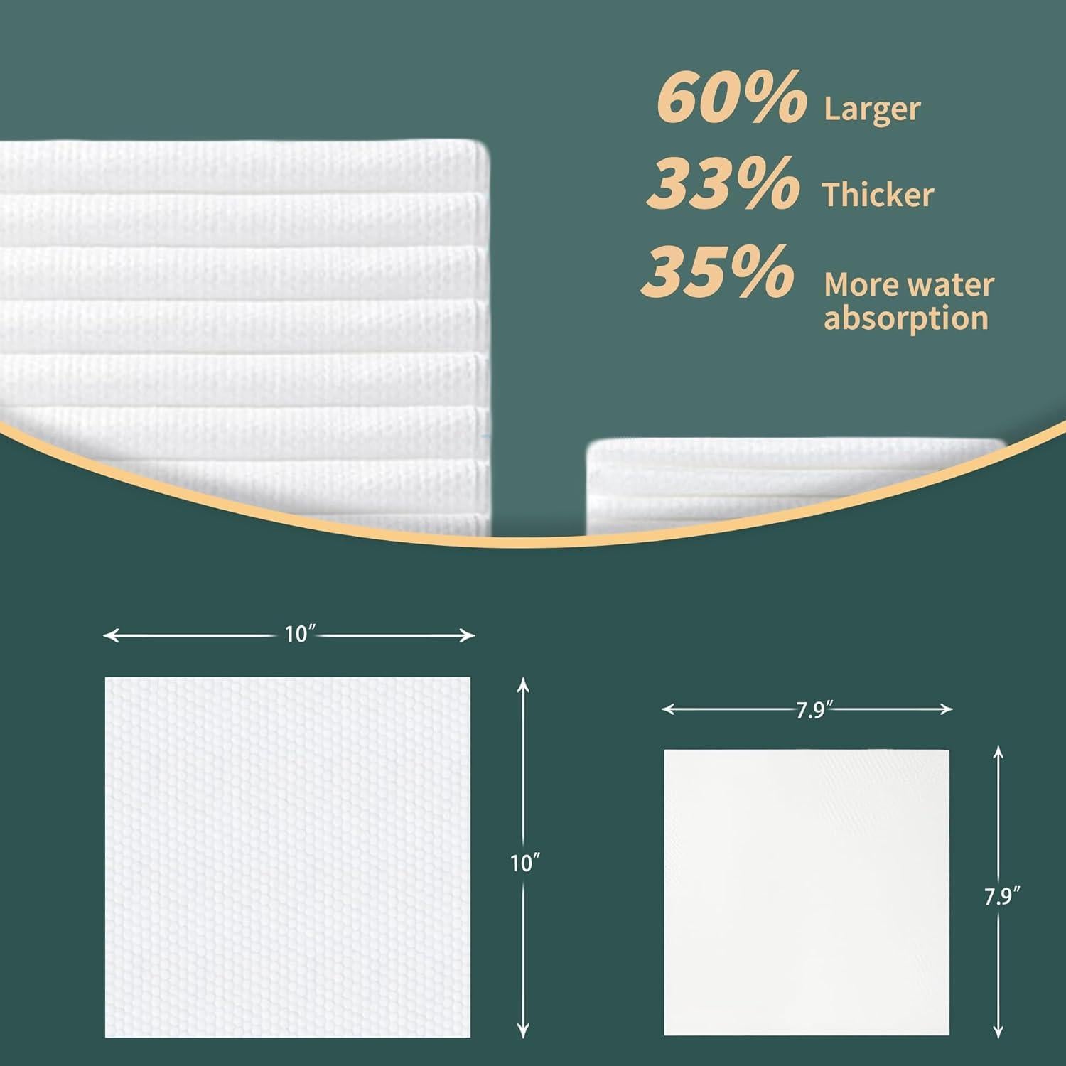 Toallas Desechables para la Cara Ourmed Life - 60 Unidades