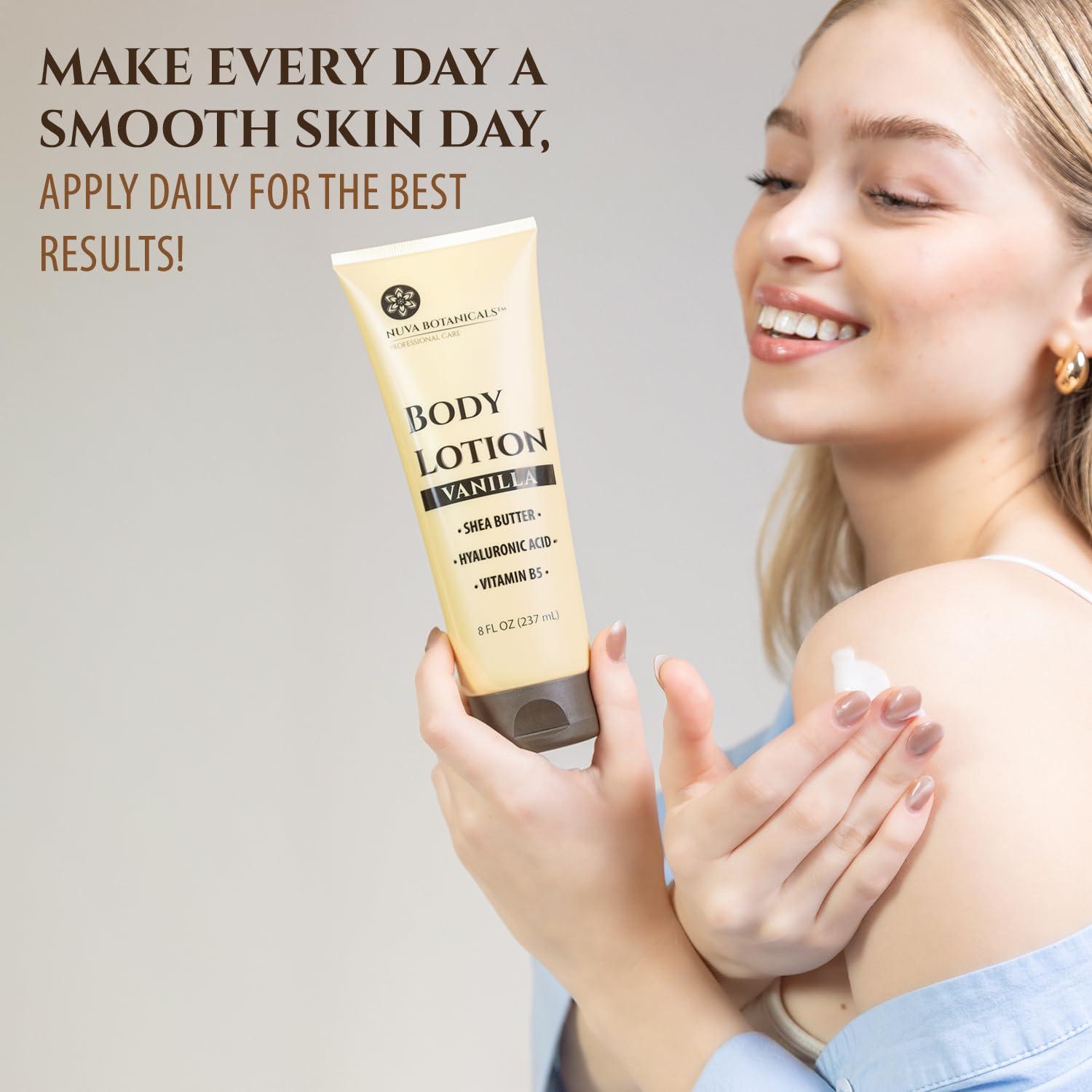 Loción Corporal Hidratante Nuva Botanicals Vainilla 236.6 ml