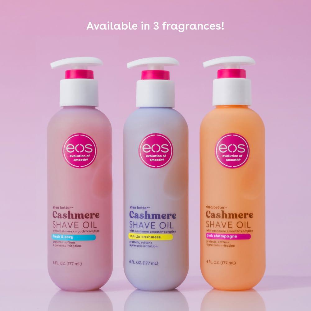 Aceite de Afeitar eos Cachemira 177 ml - Hidratante y Calmante