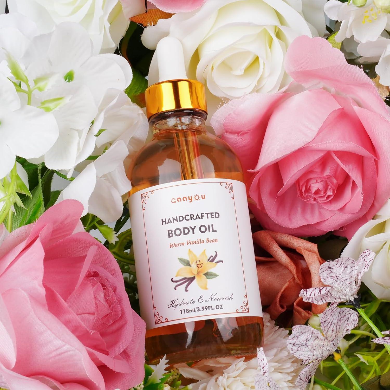 Aceite Corporal Hidratante Vainilla Cálida Gaayou 118ml