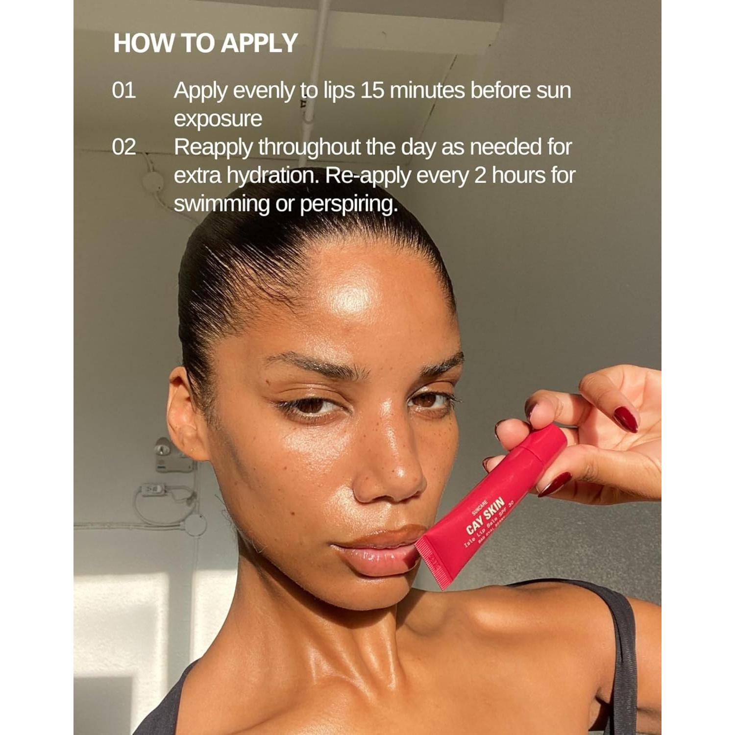 Bálsamo Labial Isle Cay Skin SPF 30 - Hidratante Transparente