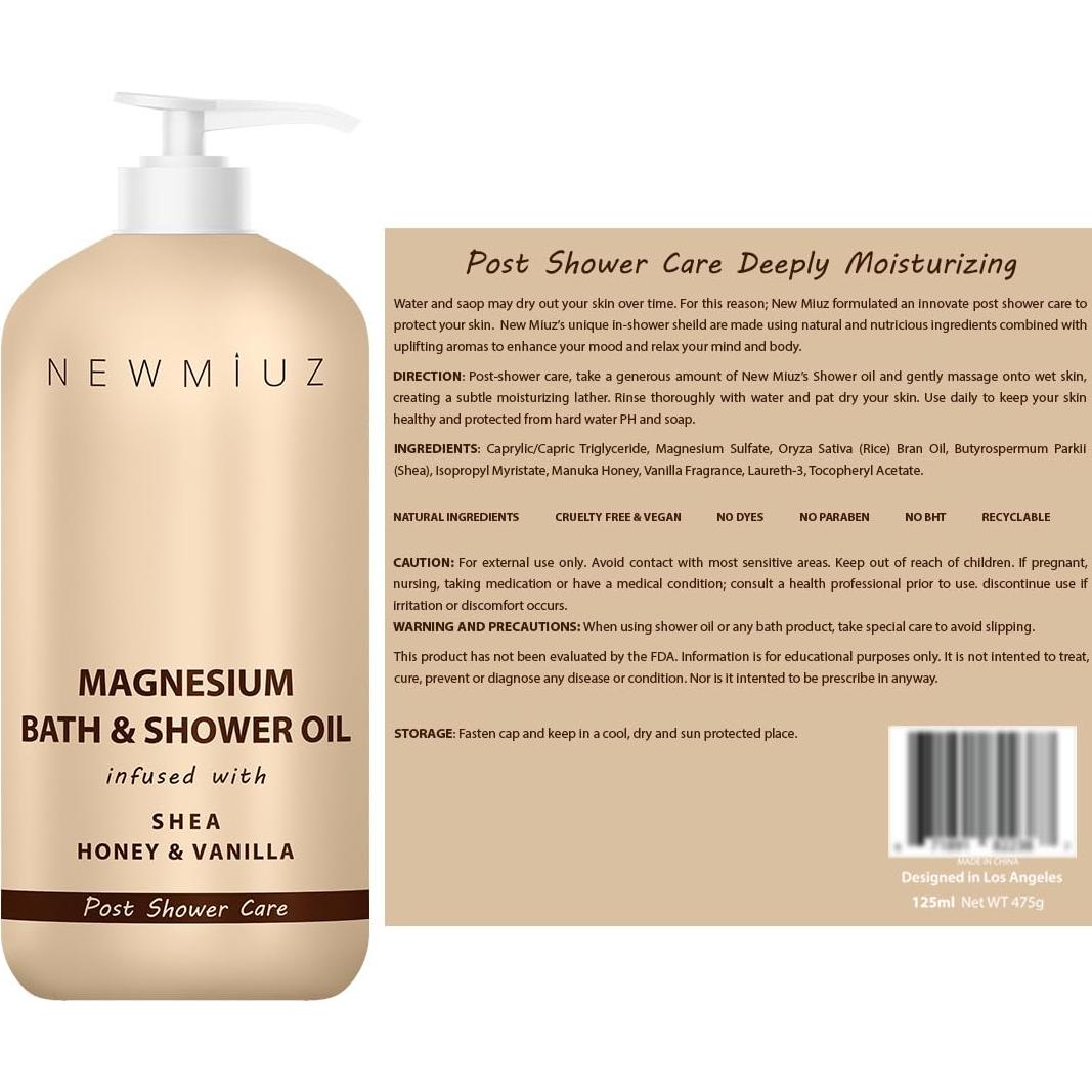 Acondicionador Corporal en Ducha Nuevo Miuz 300ml Magnesio